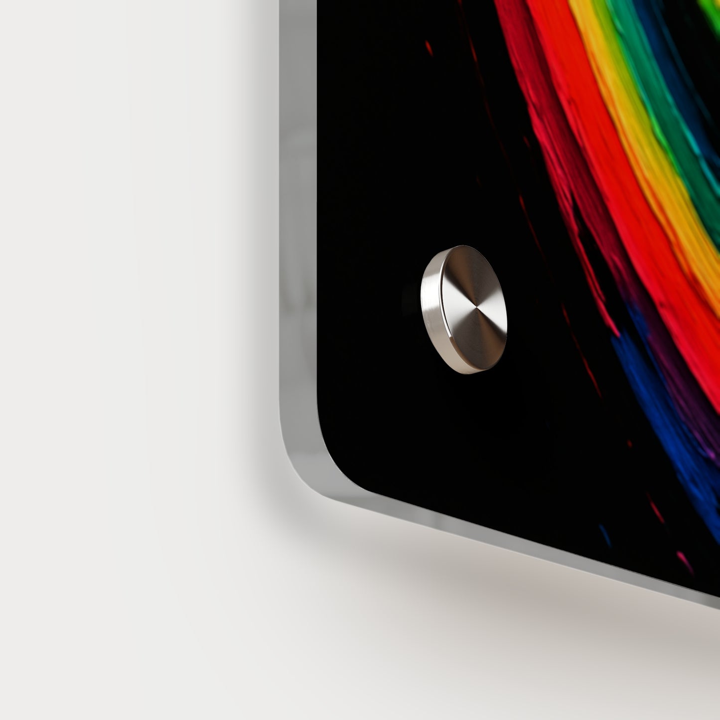 Vibrant Acrylic Wall Art - Cyclone Design