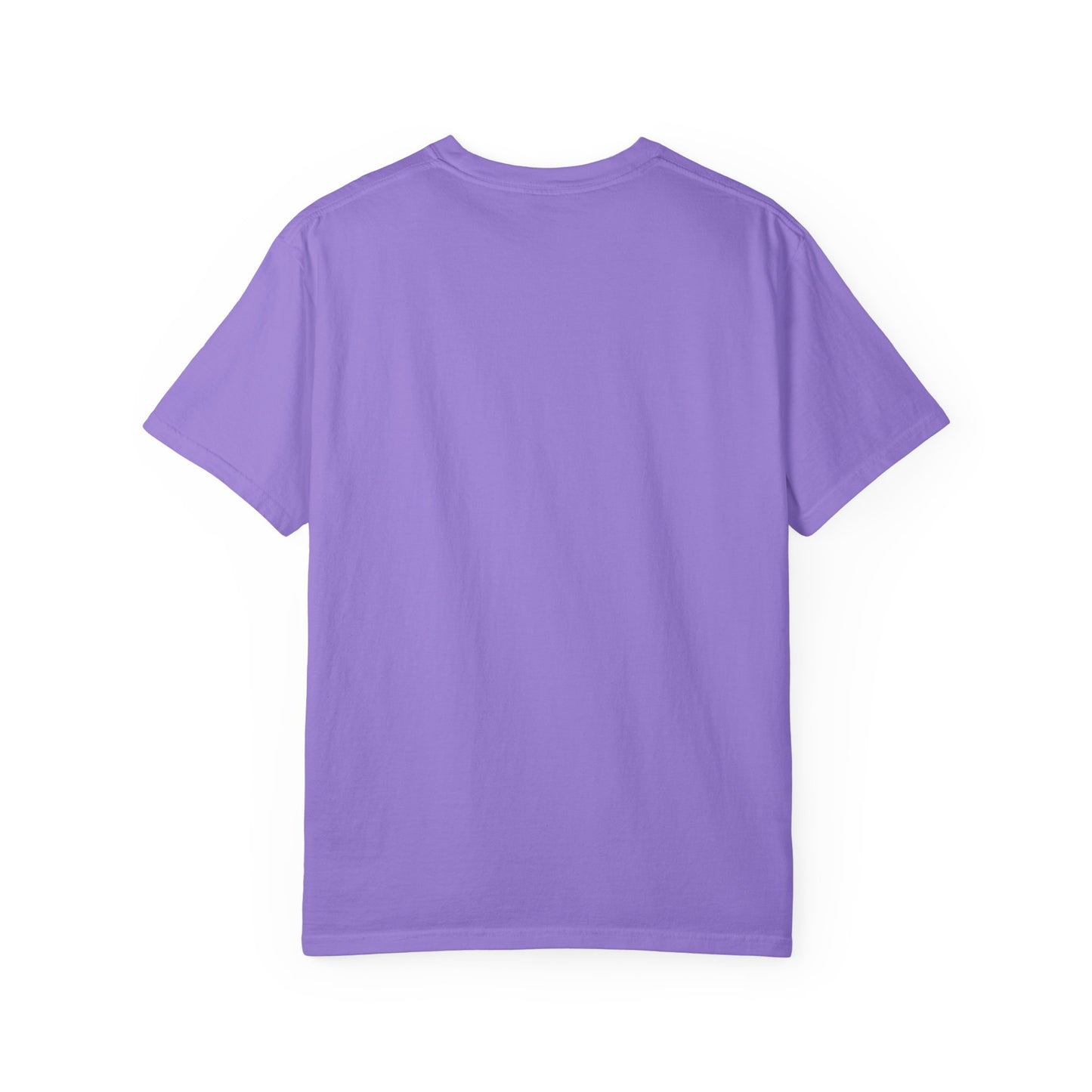 Vibrant Artistic Unisex Garment-Dyed T-shirt - Weave Design