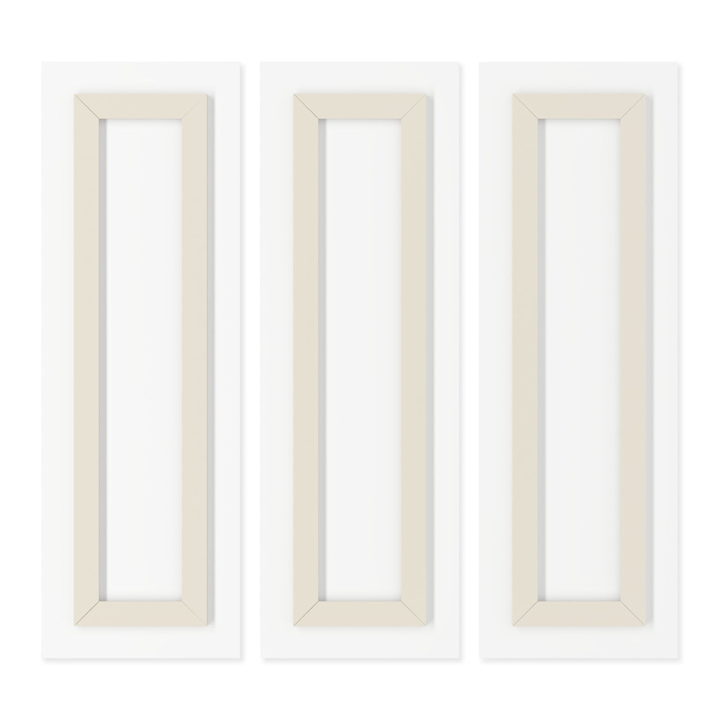 Vibrant Acrylic Triptych Wall Art - Weave Design