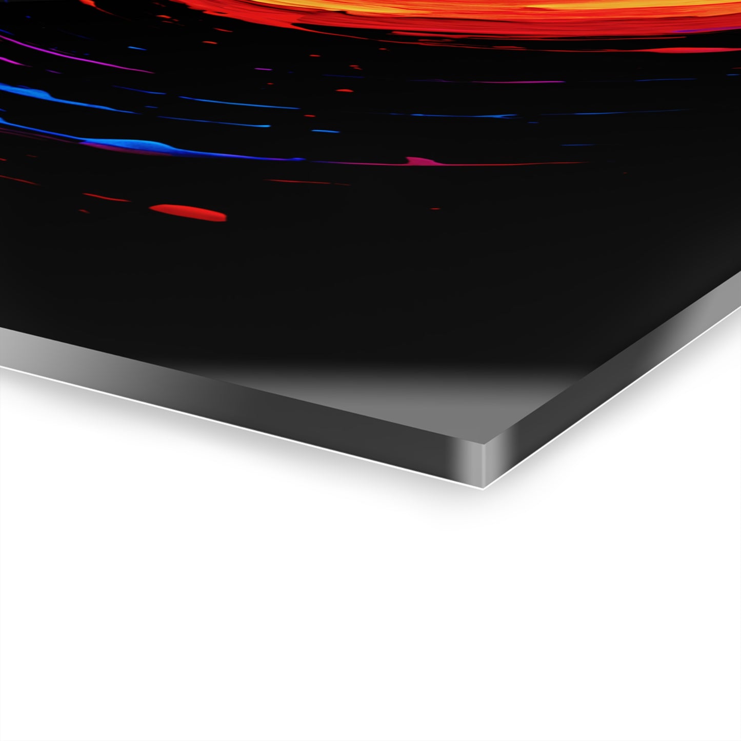 Vibrant Acrylic Wall Art Print - Cyclone Design