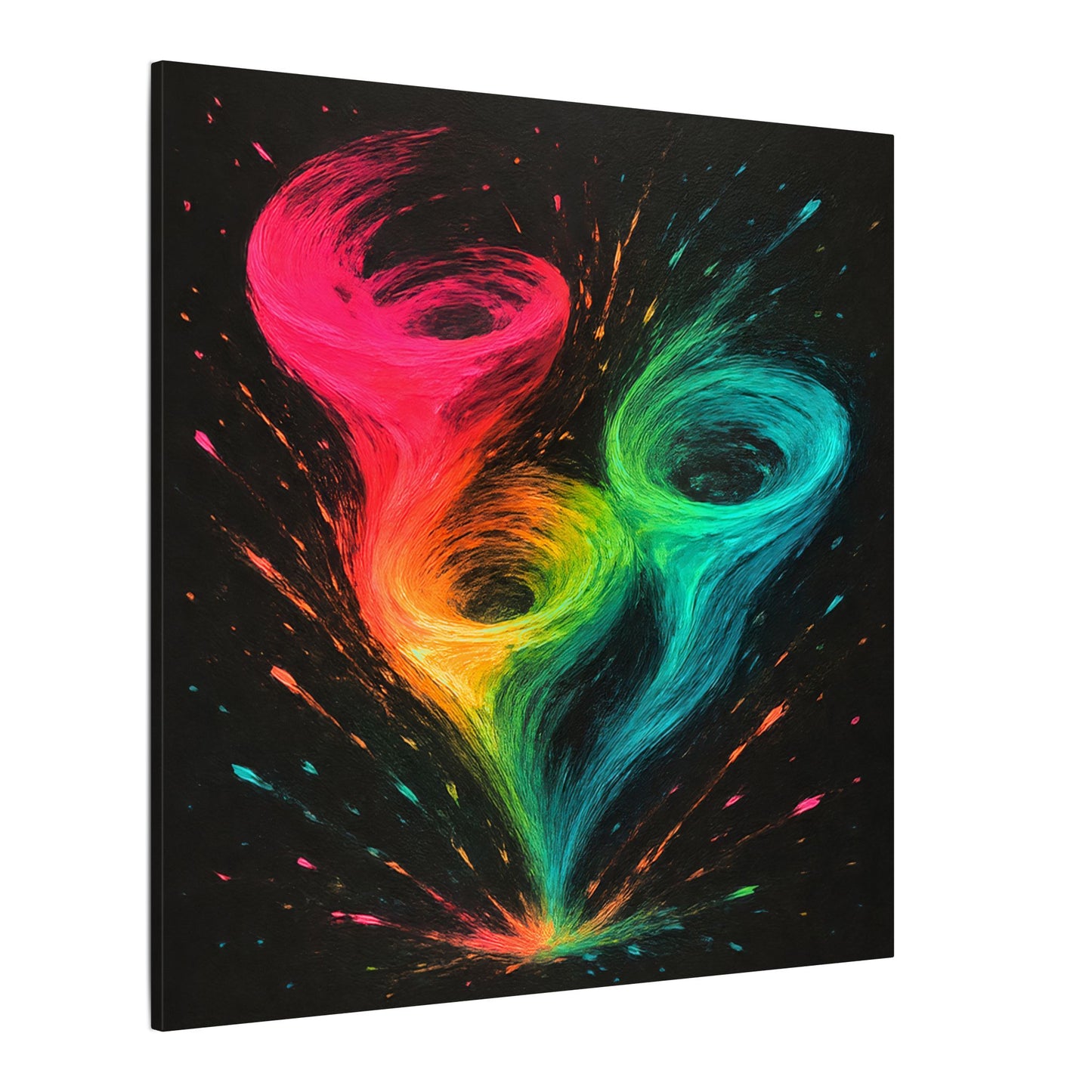 Abstract Wall Hanging Canvas Print - Cyclone Design