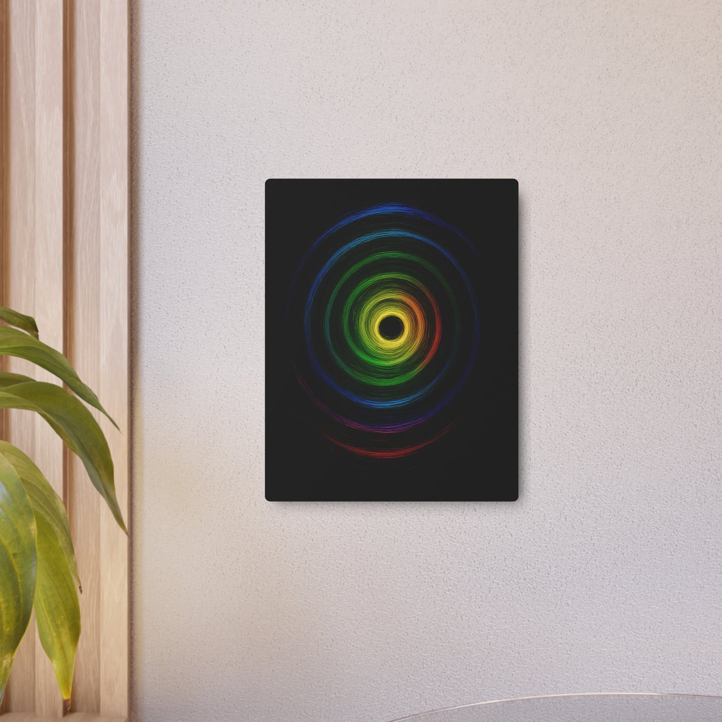 Colorful Spiral WallArt Metal Print - Cyclone Design