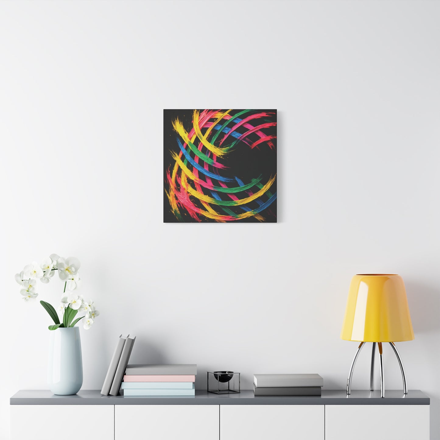 Vibrant Weave Canvas Print - 1.25
