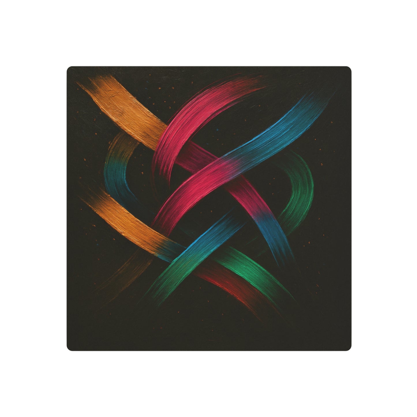 Modern Home Metal  WallArt - Weave Design