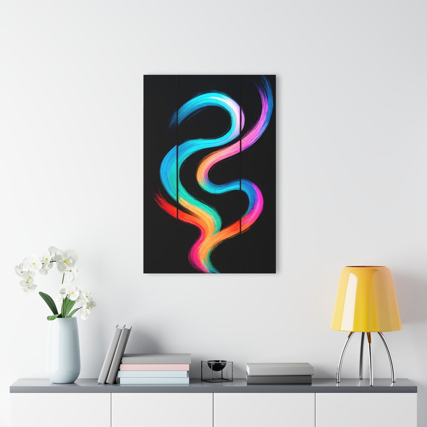 Modern Home Acrylic Wall Art Print - Weave Design