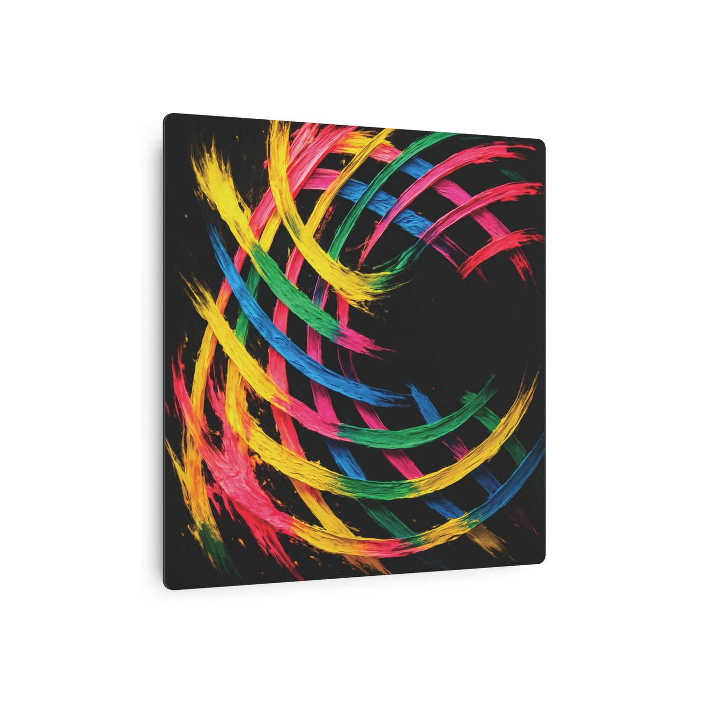 Weave Art Metal Print