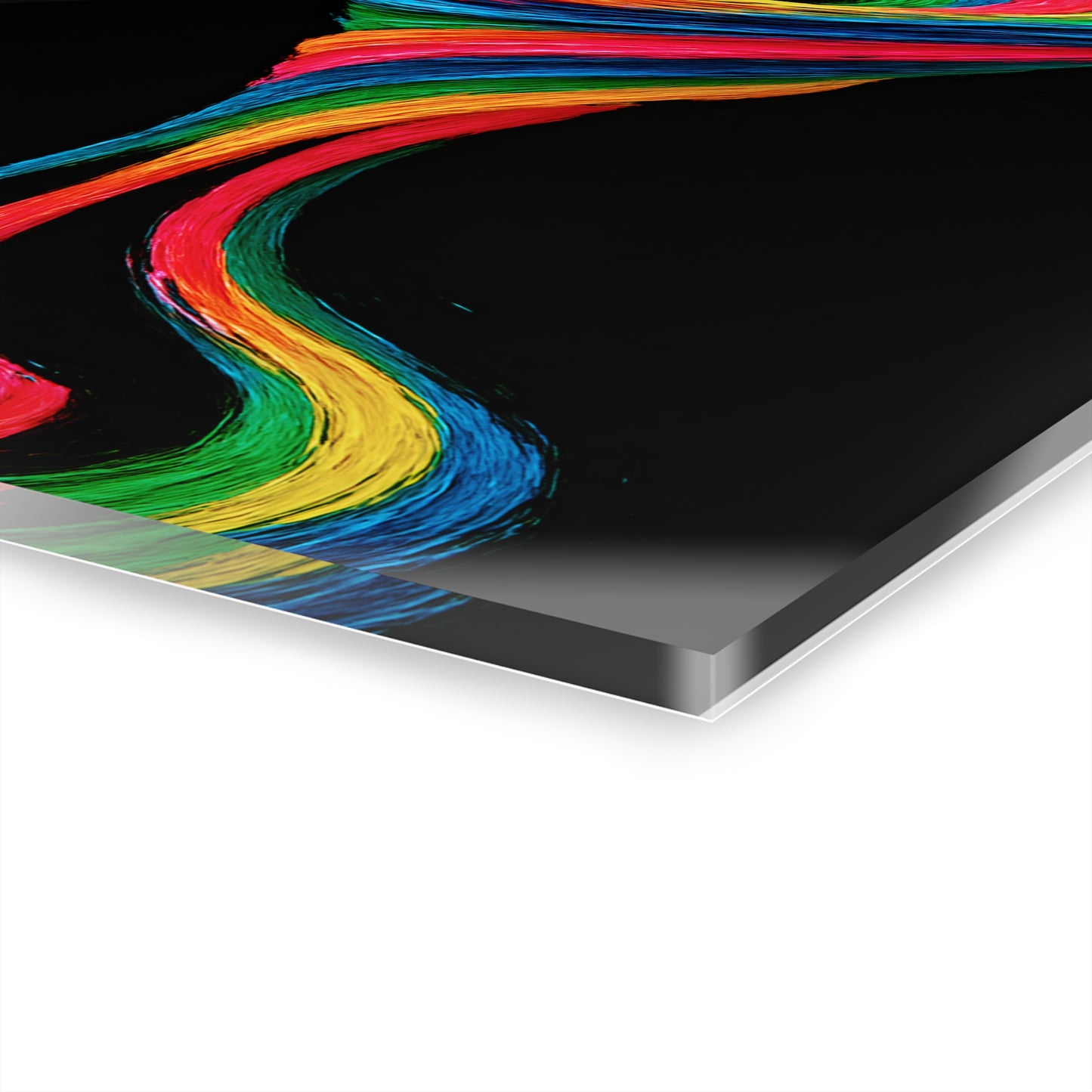 Vibrant Acrylic Wall Art - Cyclone Design