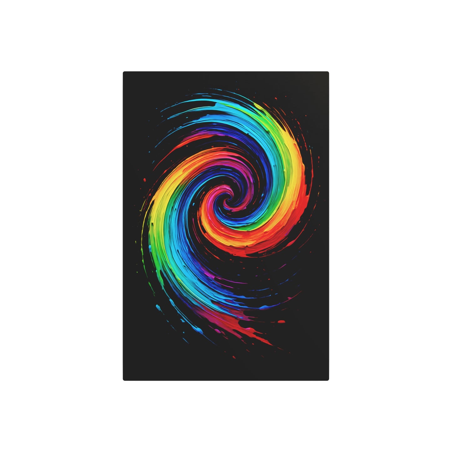 Colorful Wall Décor Metal Art - Cyclone Design