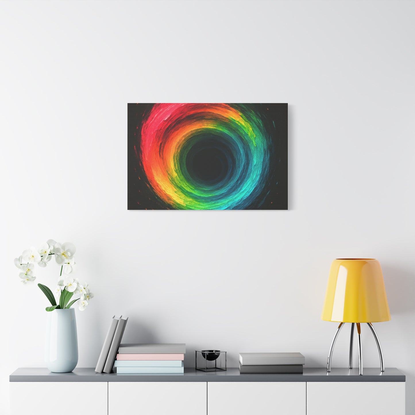 Chromatic Cyclone Matte Canvas, Stretched, 1.25"