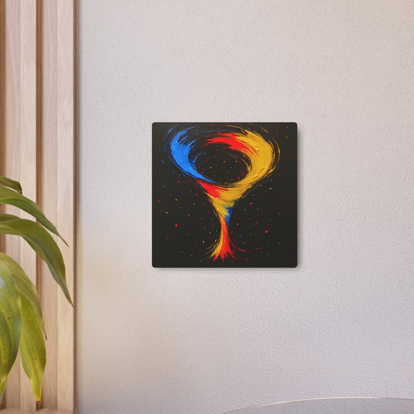 Colorful Metal Wall Art - Cyclone Design