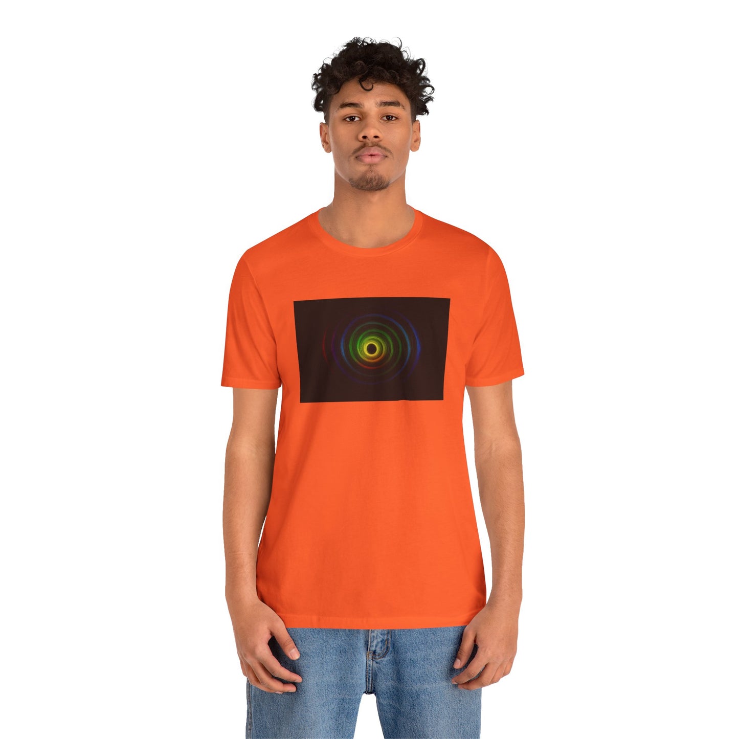 Colorful Wave Unisex Tee - Cyclone Design