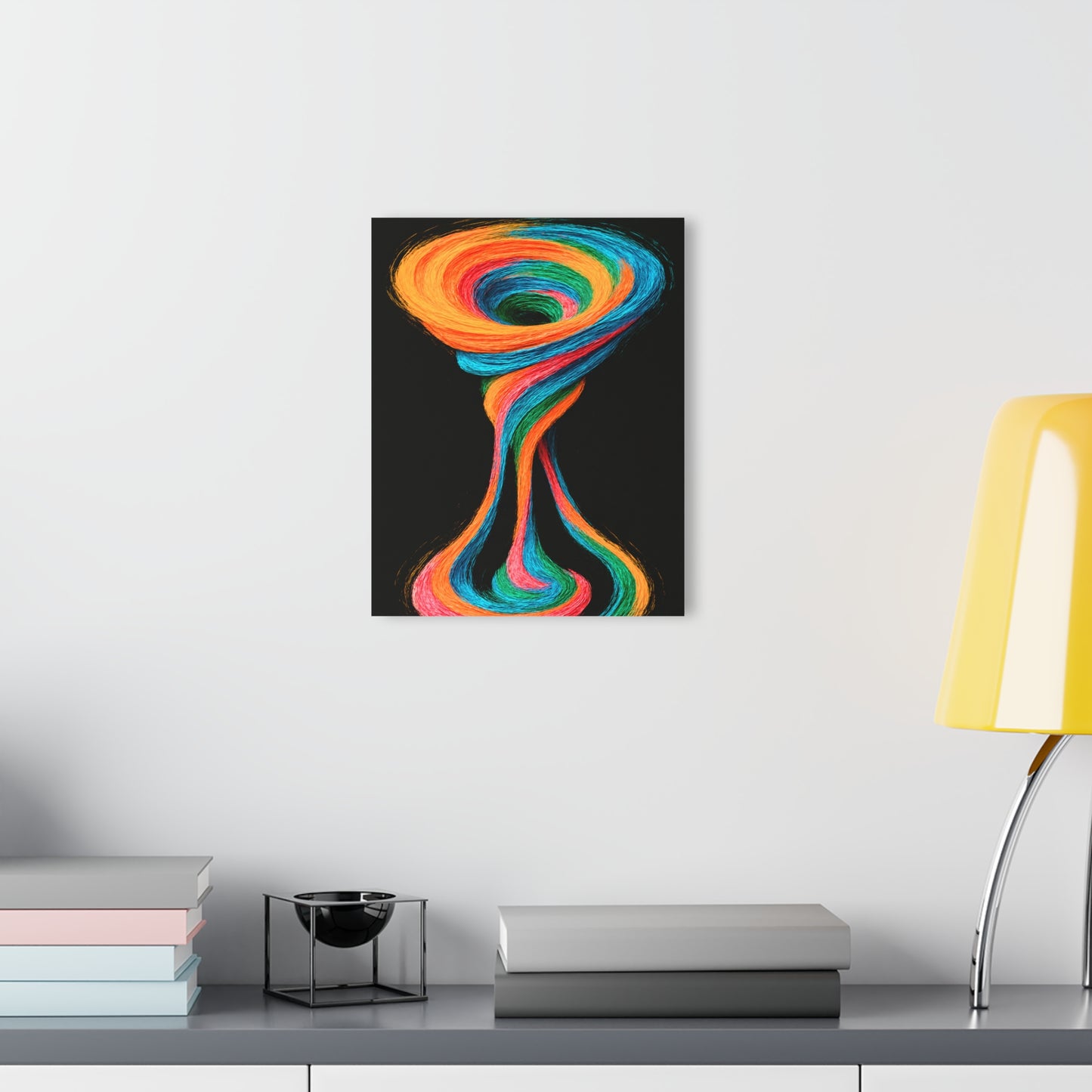 Modern Home Decor Acrylic Wall Art Print - Cyclone Design