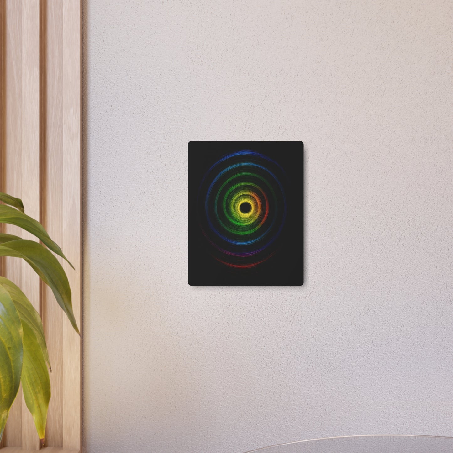 Colorful Spiral WallArt Metal Print - Cyclone Design