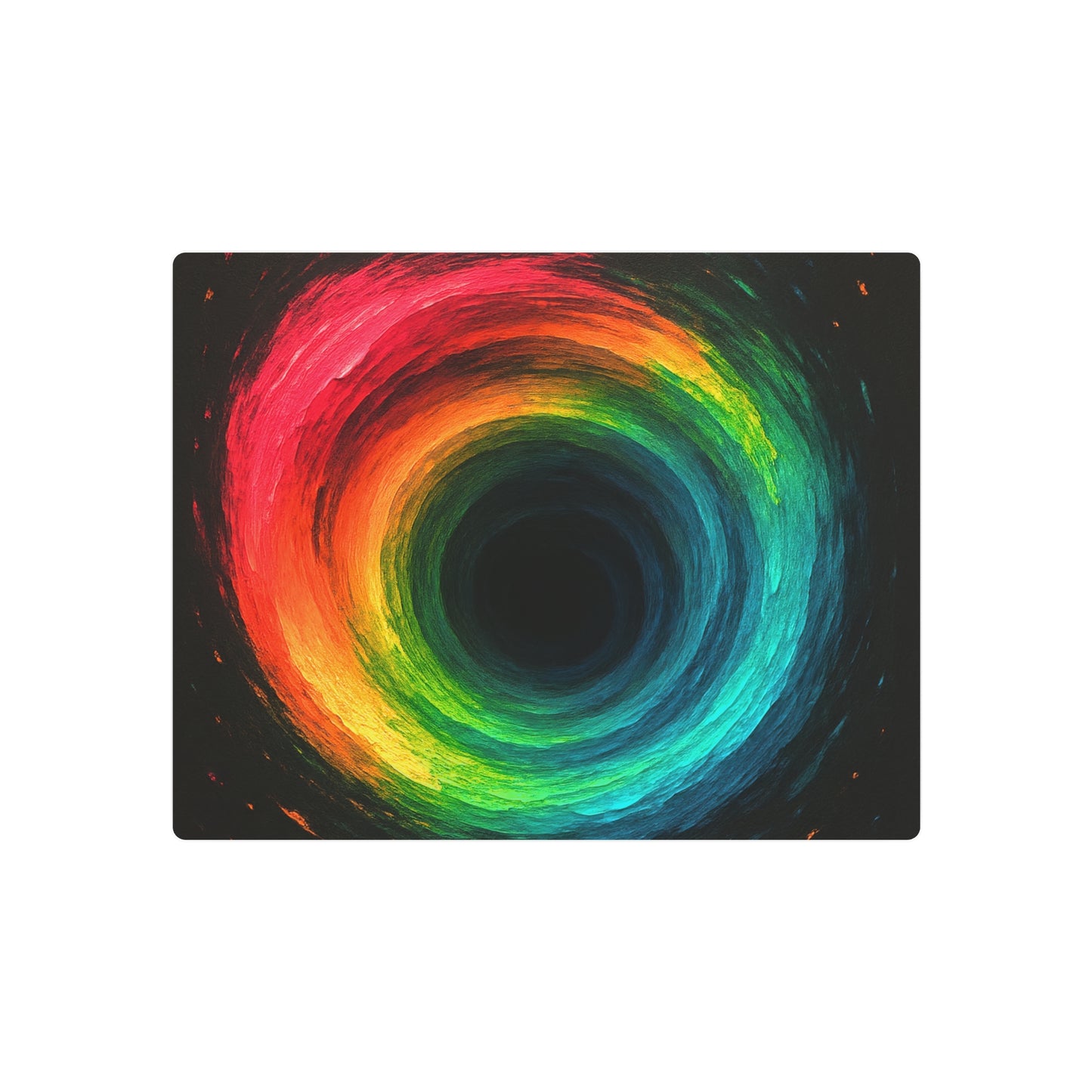 Colorful Cyclone Metal Wall Art