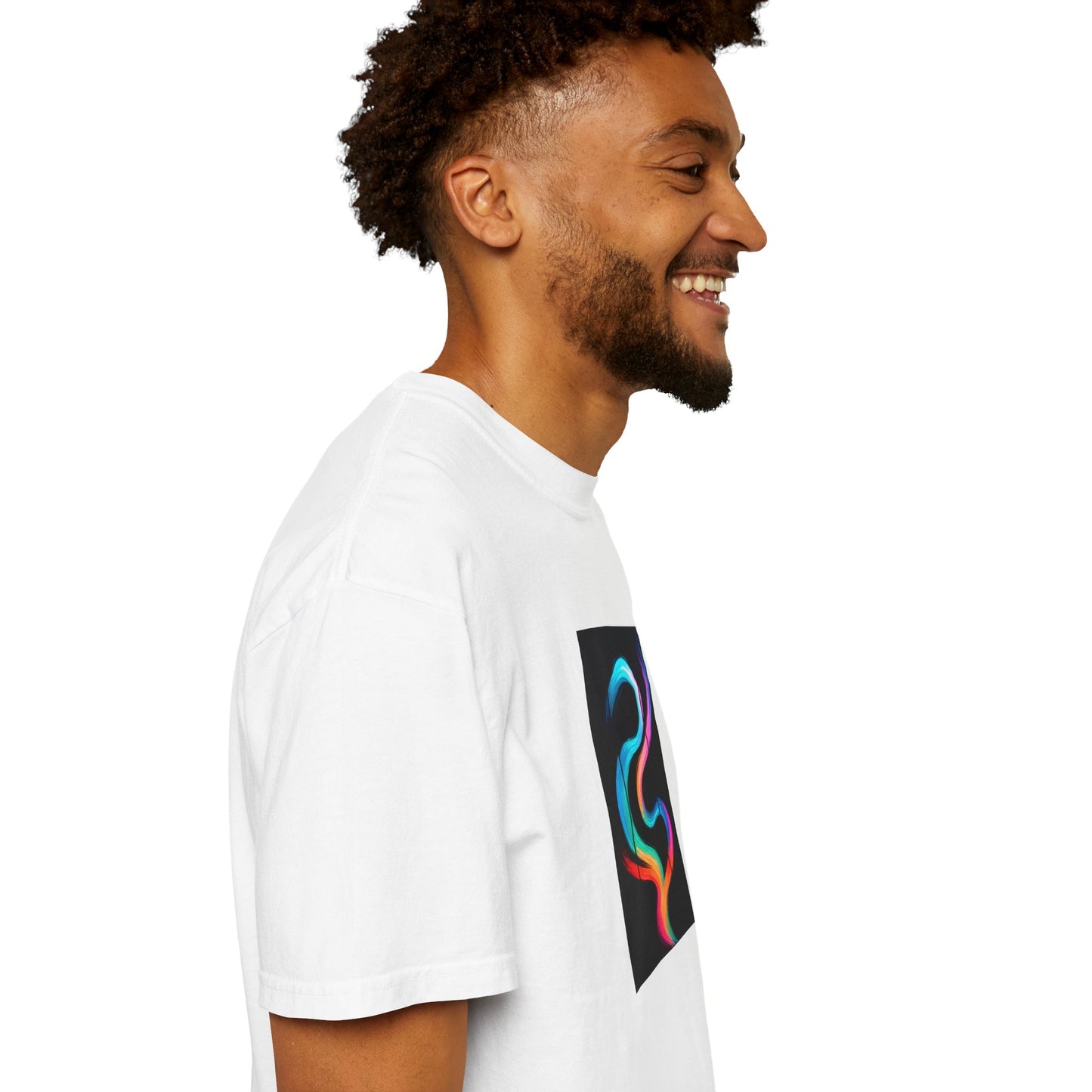Vibrant Wave Unisex T-Shirt - Weave Design