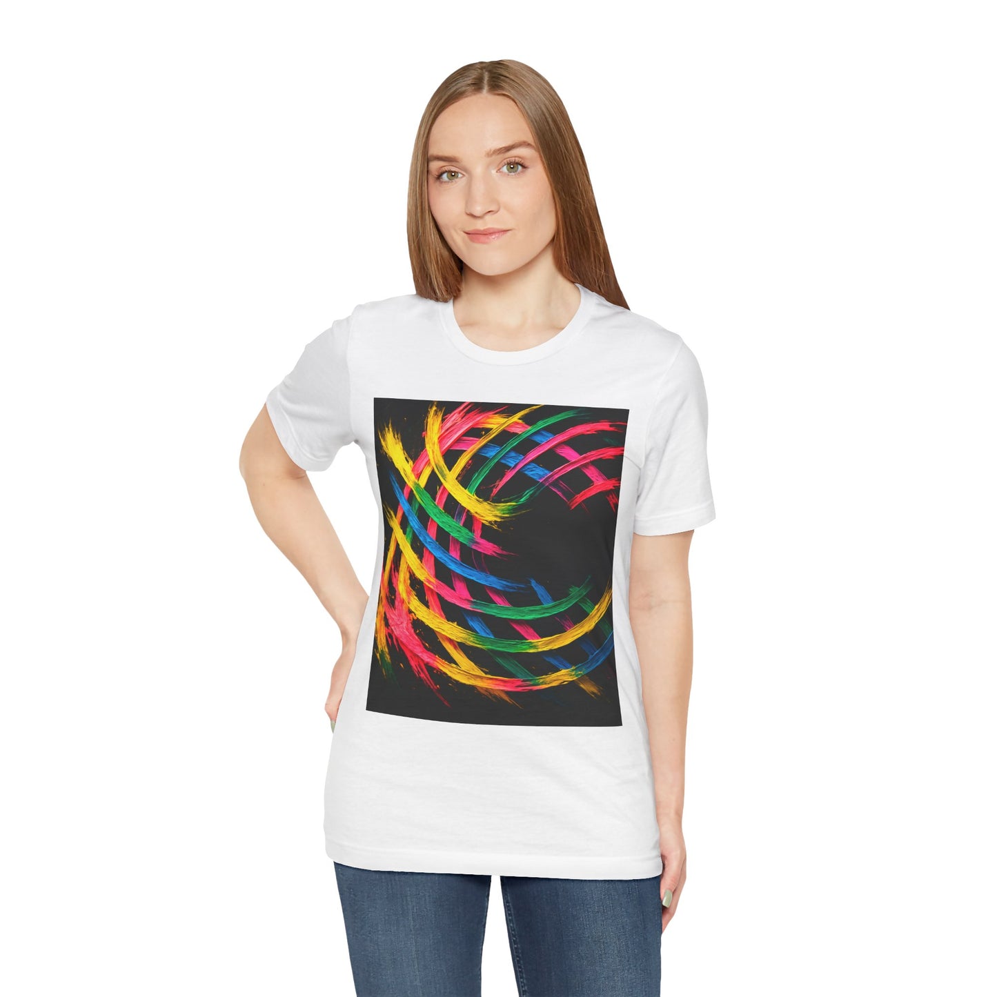 Chromatic Weave Unisex Jersey Short Sleeve Tee