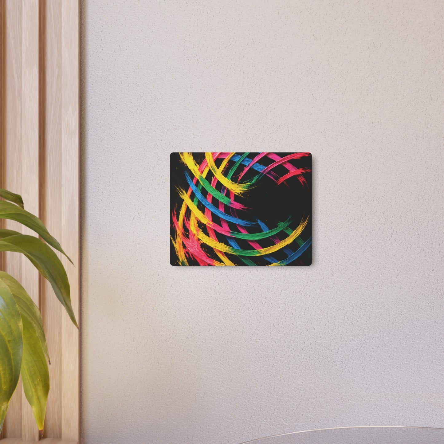 Weave Art Metal Print