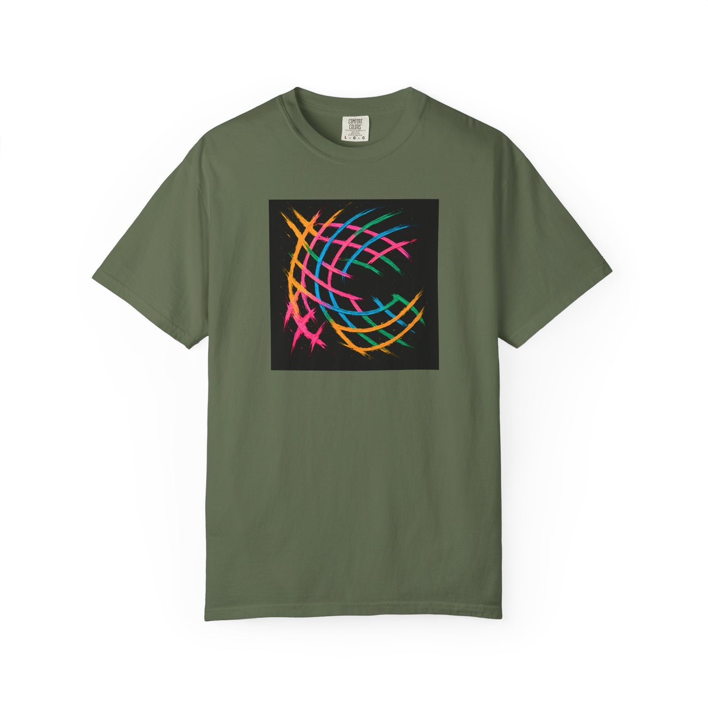 Colorful Abstract Unisex T-Shirt - Weave Design