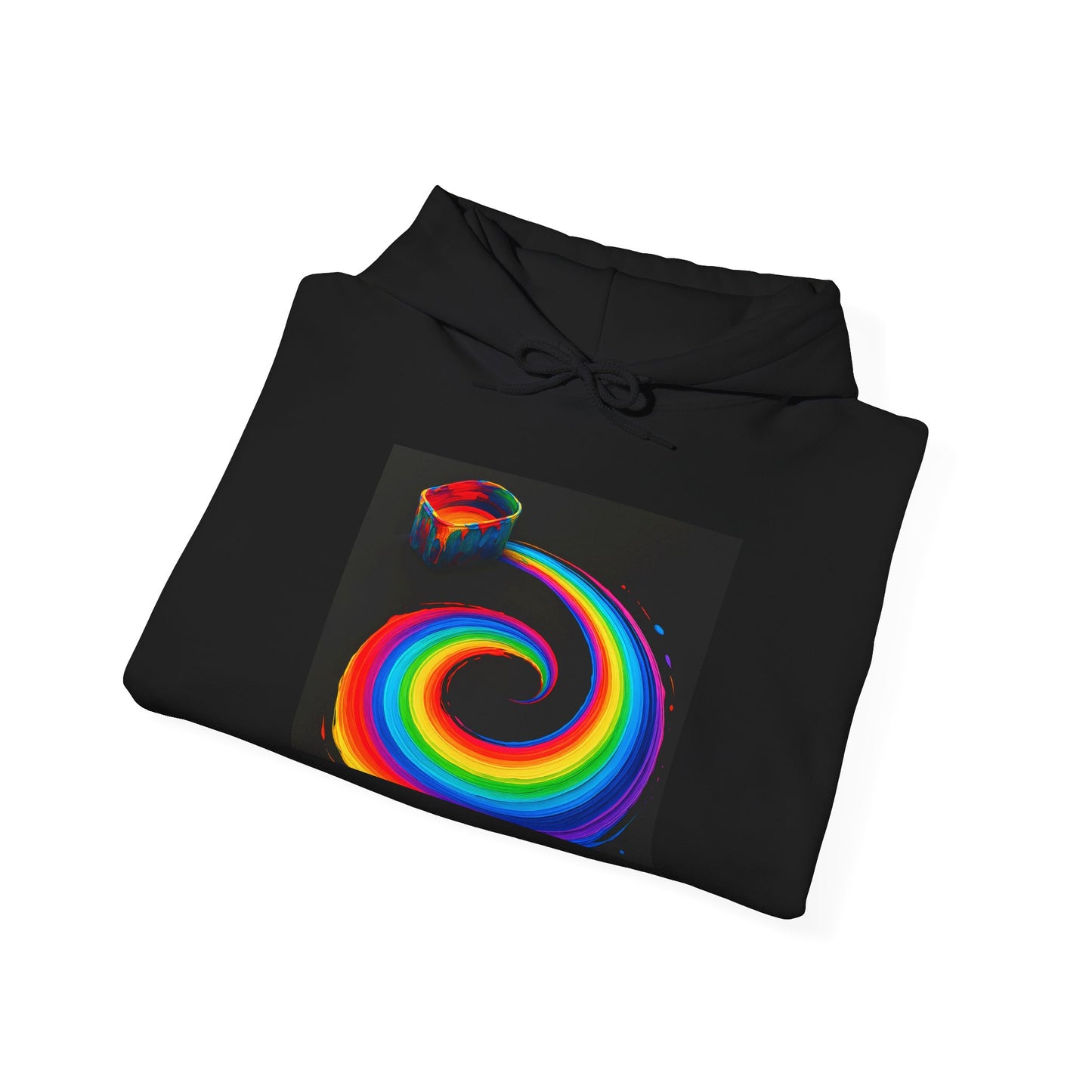 Colorful Spiral Hoodie - Melt Design