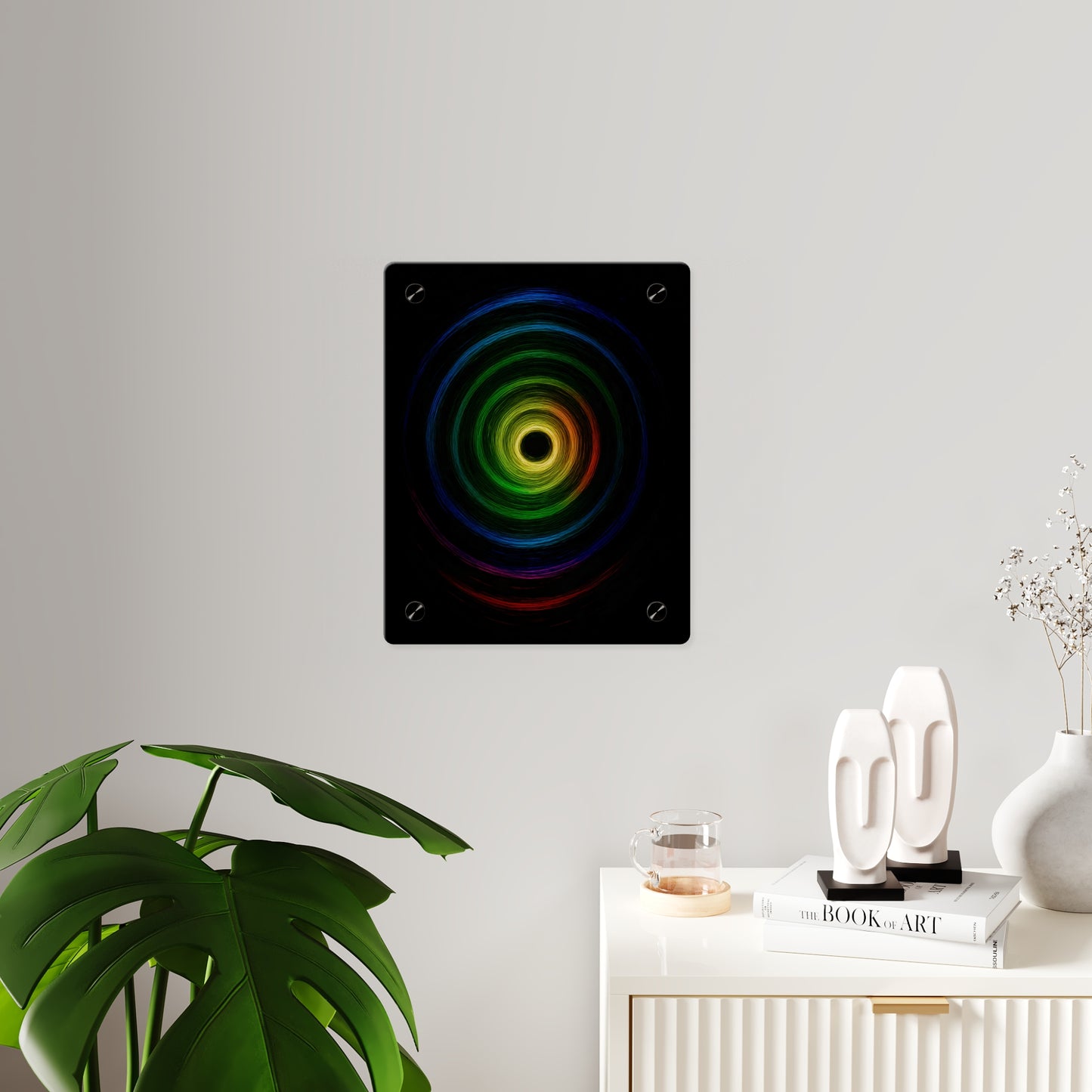 Colorful Acrylic Wall Art - Cyclone Design