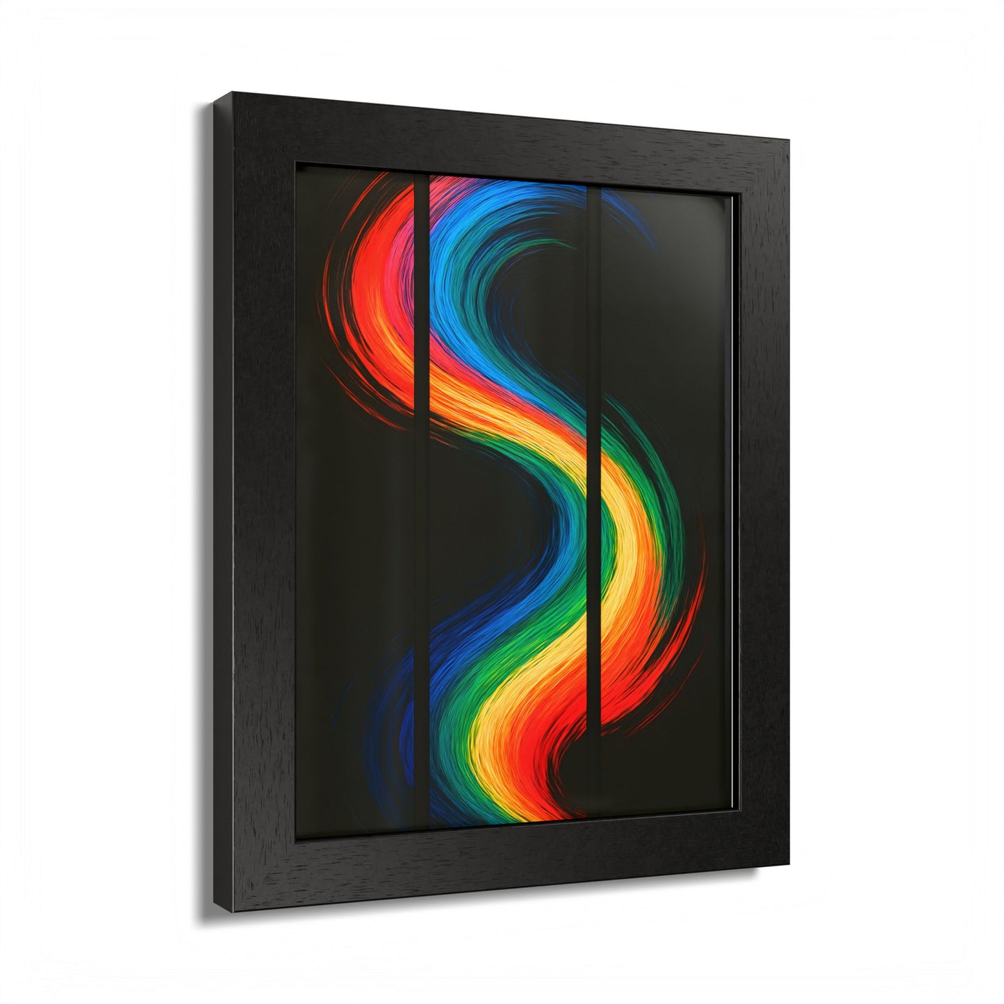 Colorful Art Print - Weave Design