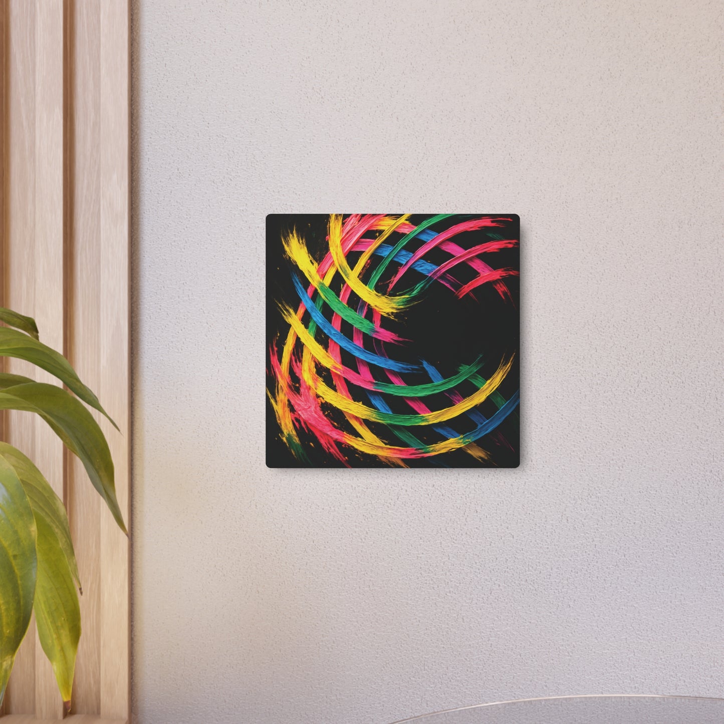 Weave Art Metal Print