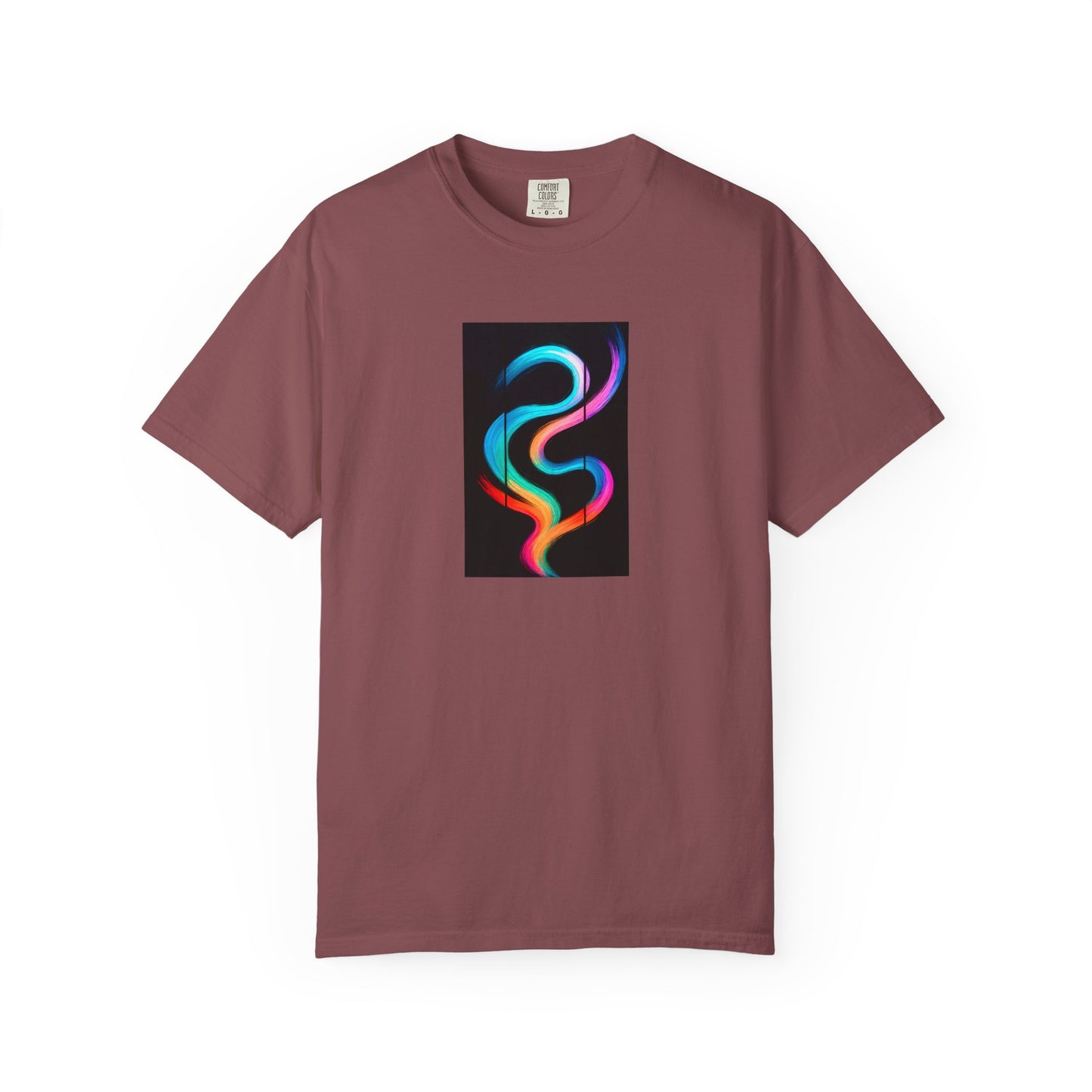 Vibrant Wave Unisex T-Shirt - Weave Design