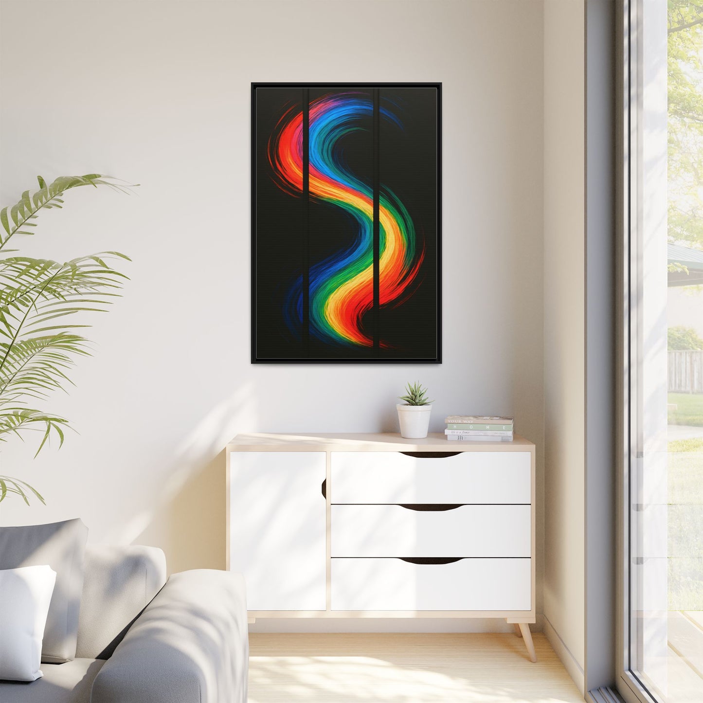 Modern Aesthetic Wall Decor - Weave Design