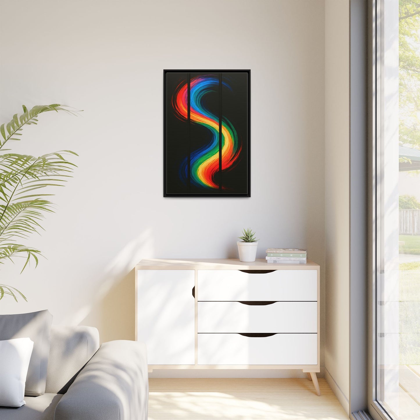 Modern Aesthetic Wall Decor - Weave Design