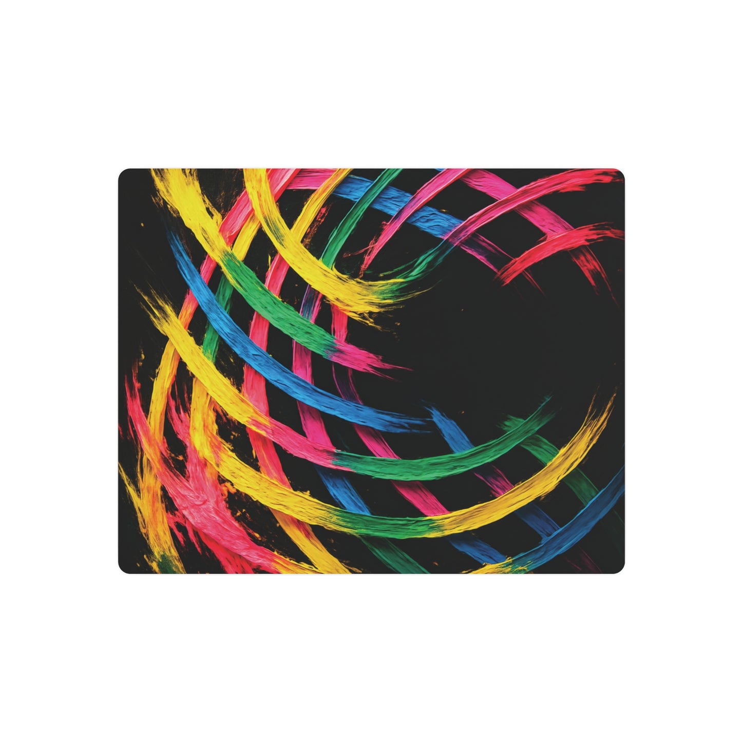 Weave Art Metal Print