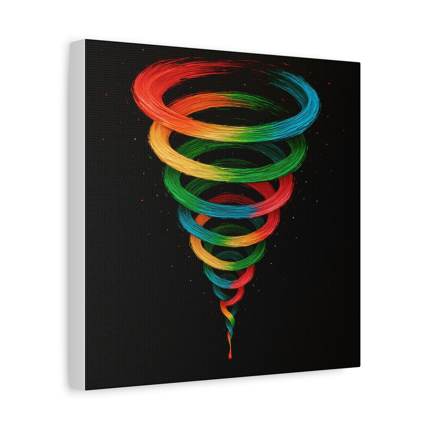 Vibrant Tornado Canvas Wall Art - Cyclone Design