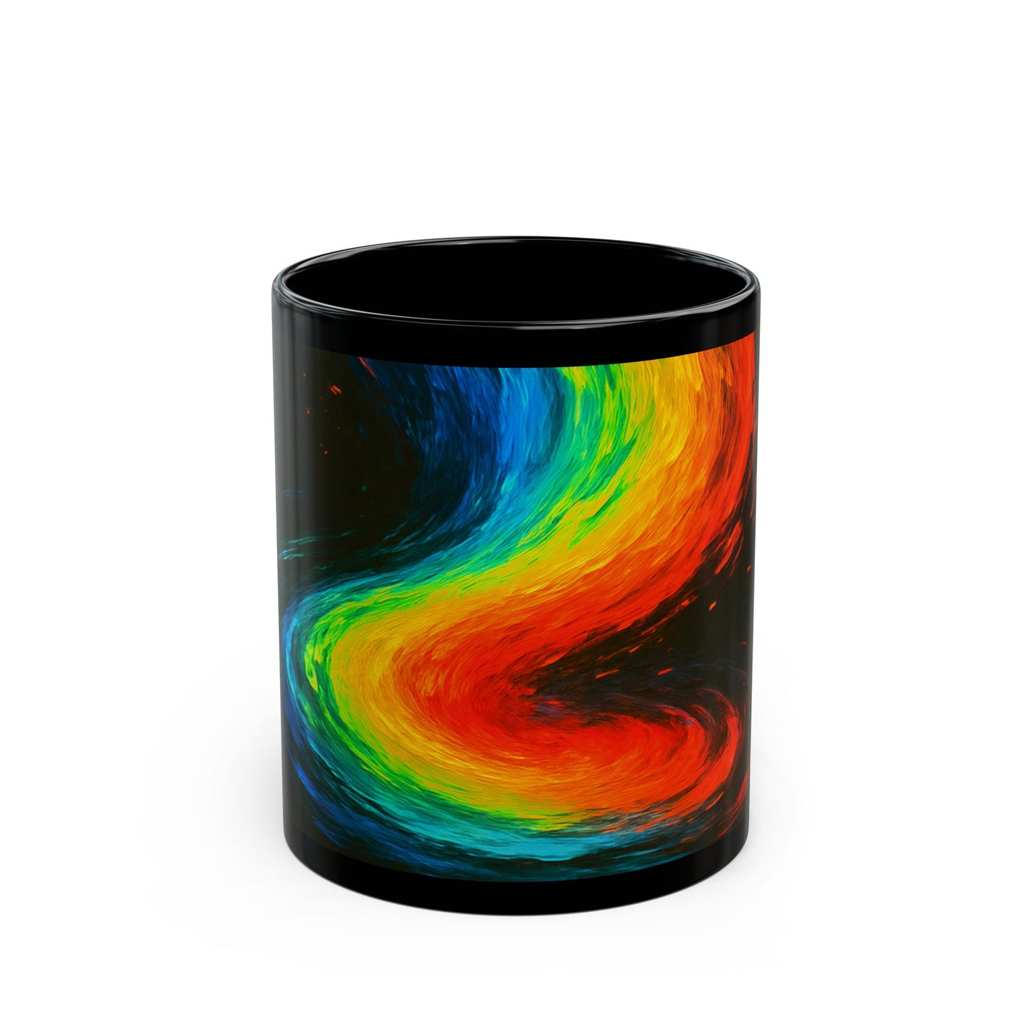 Colorful Abstract Coffee Mug - Melt Design