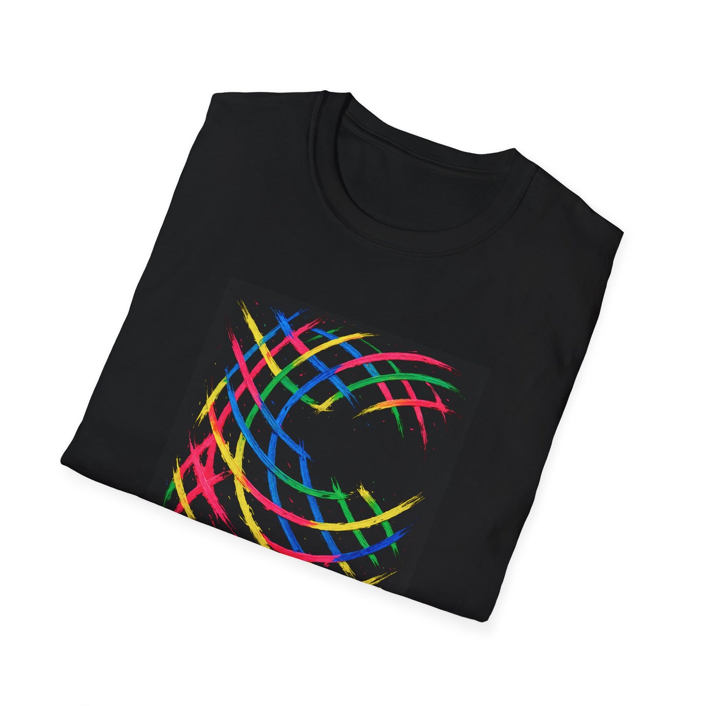Unisex Softstyle T-Shirt - Weave Design