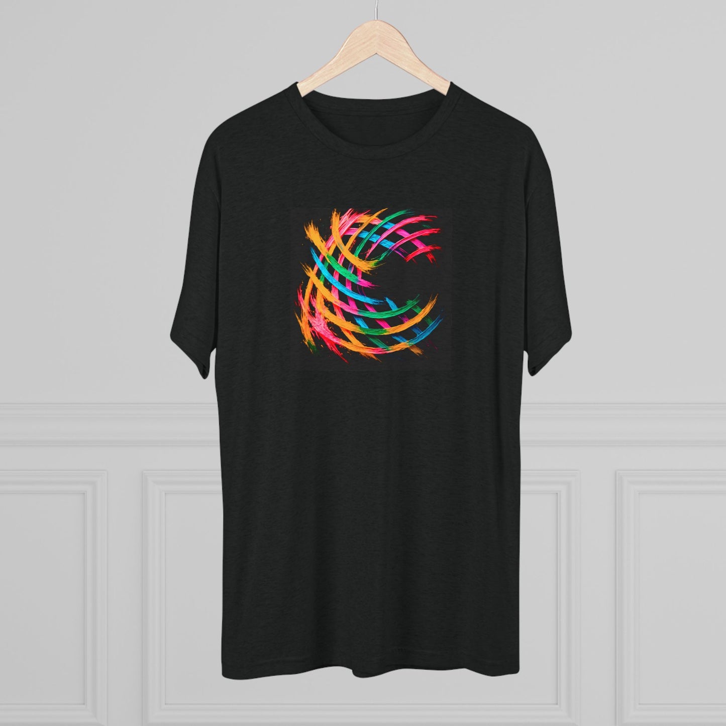 Unisex Tri-Blend Crew Tee - Weave Design