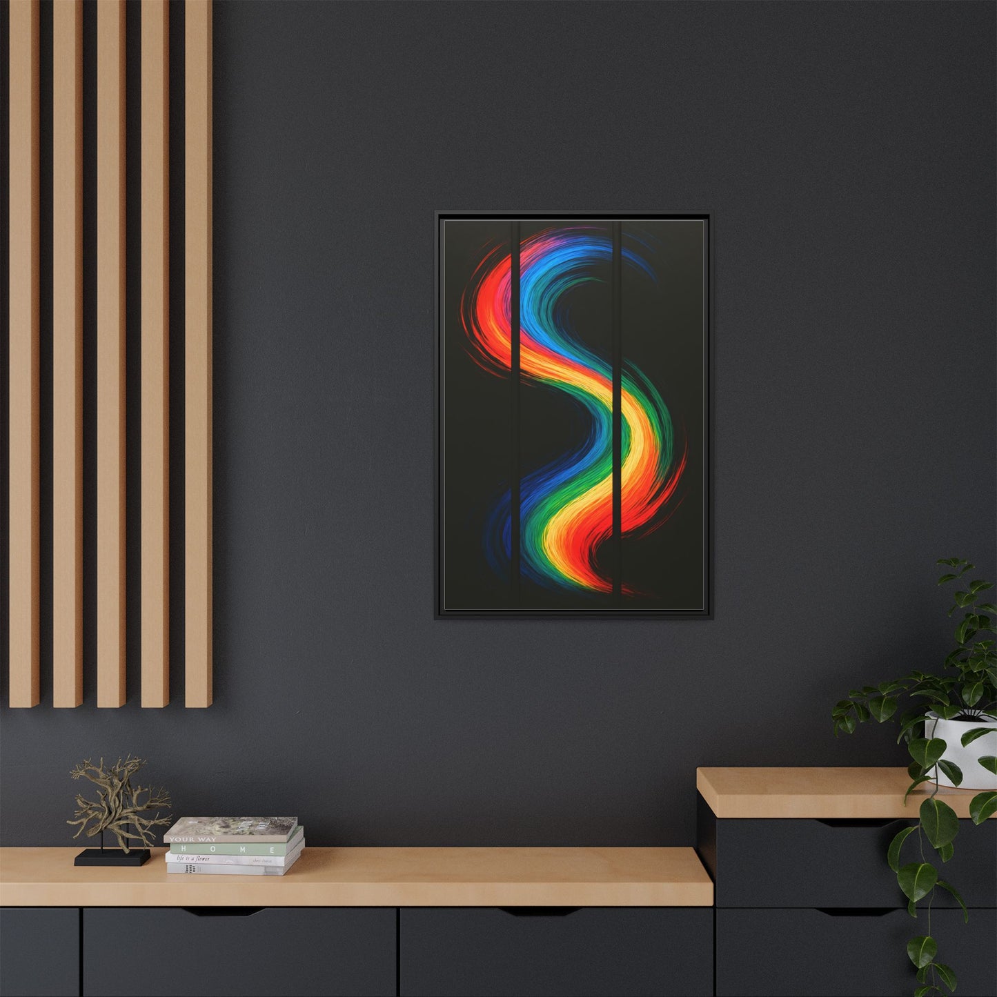 Modern Aesthetic Wall Decor - Weave Design