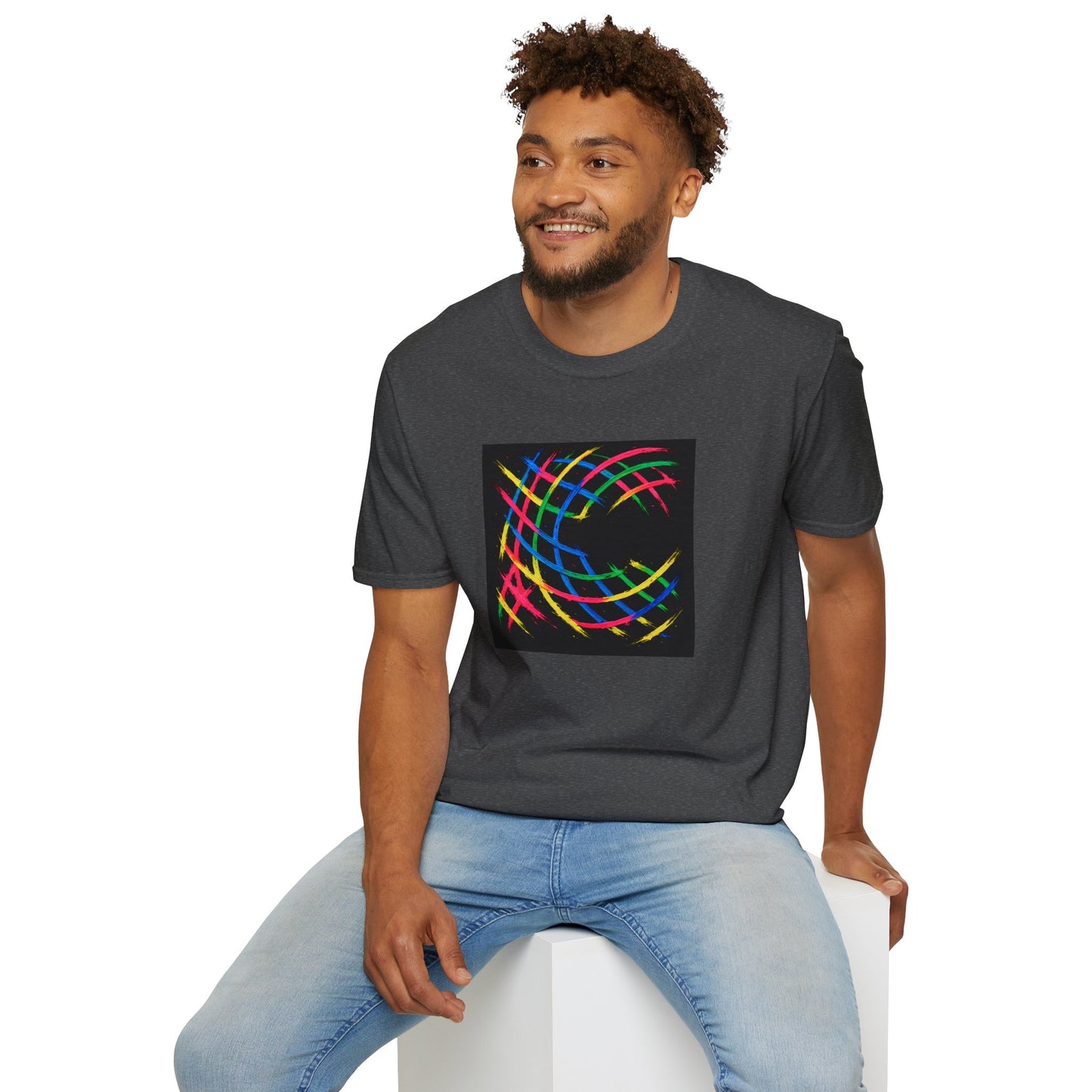 Unisex Softstyle T-Shirt - Weave Design