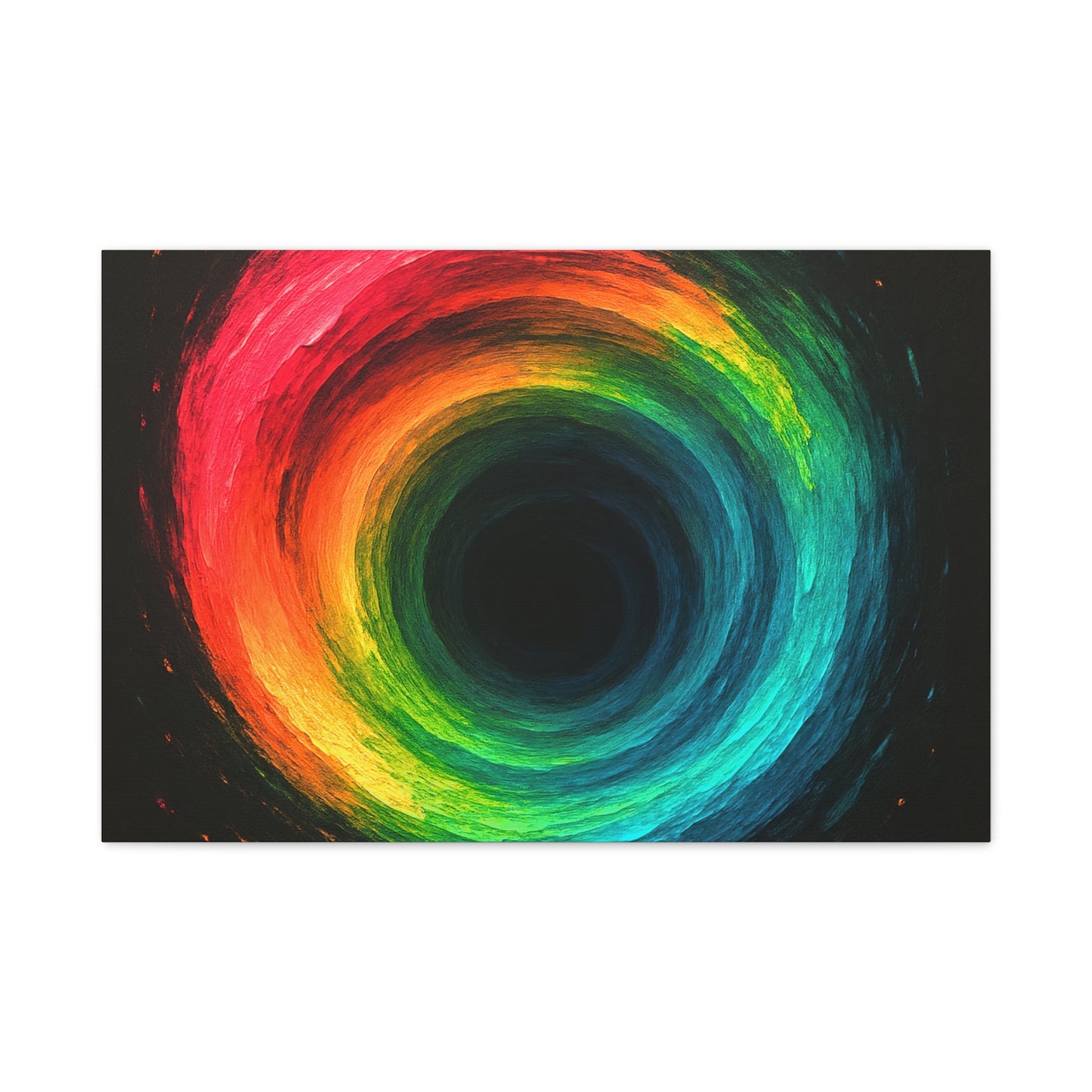 Chromatic Cyclone Matte Canvas, Stretched, 1.25"