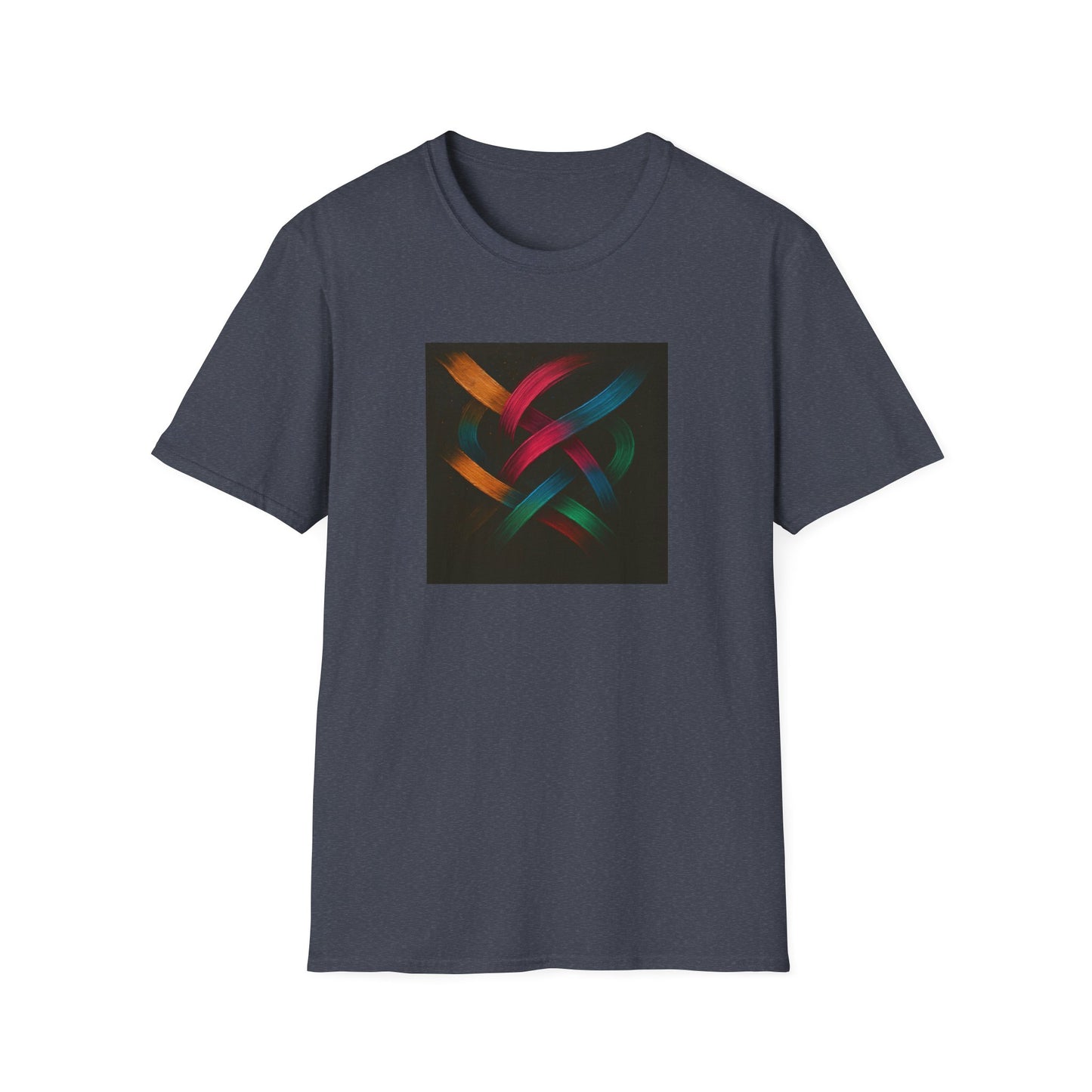 Unisex T-Shirt for Art Lovers - Weave Design