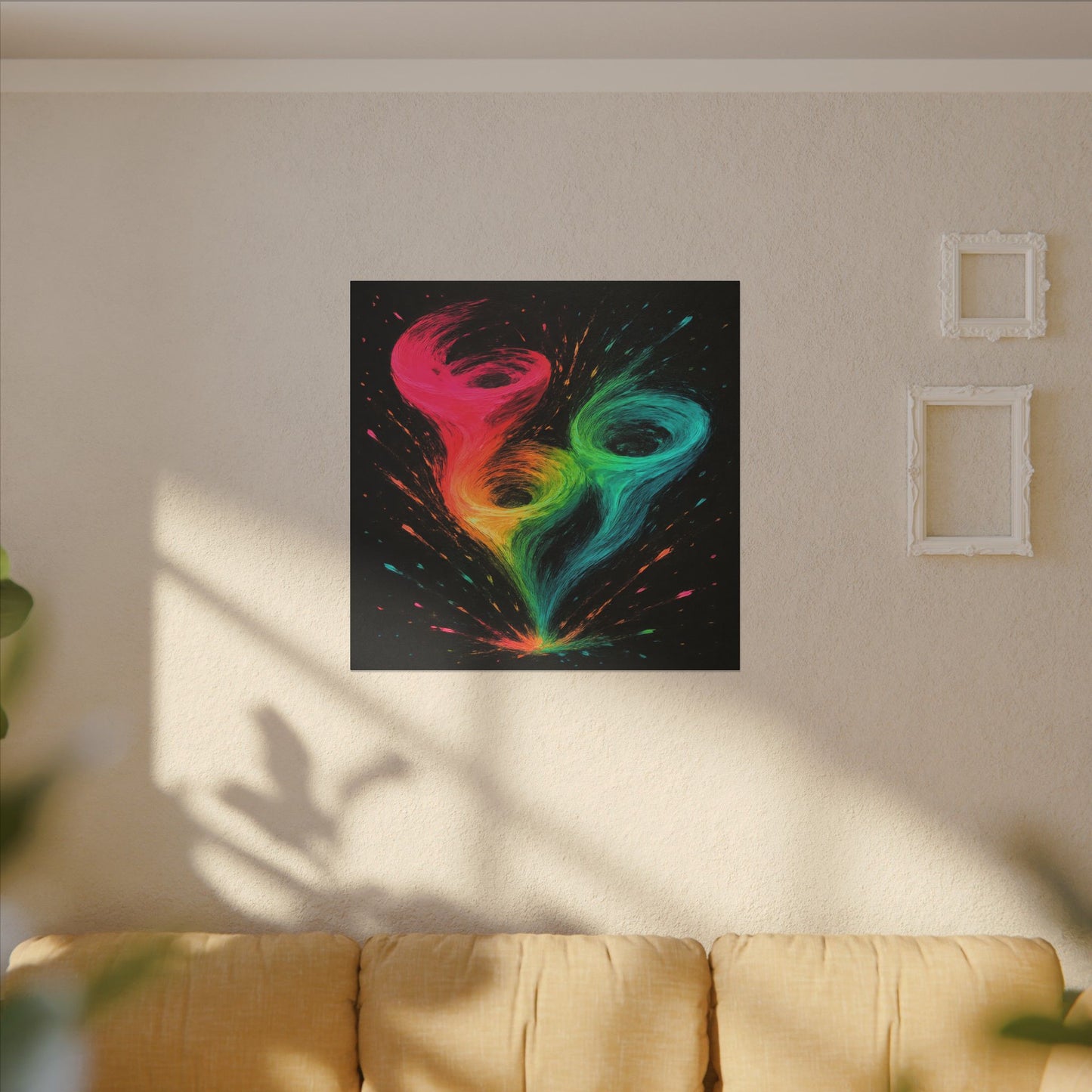 Abstract Wall Hanging Canvas Print - Cyclone Design