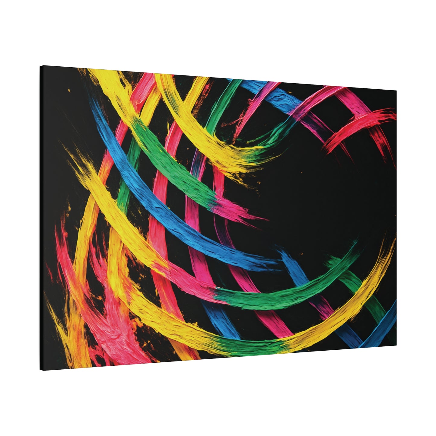 Vibrant Weave Canvas Print - 1.25