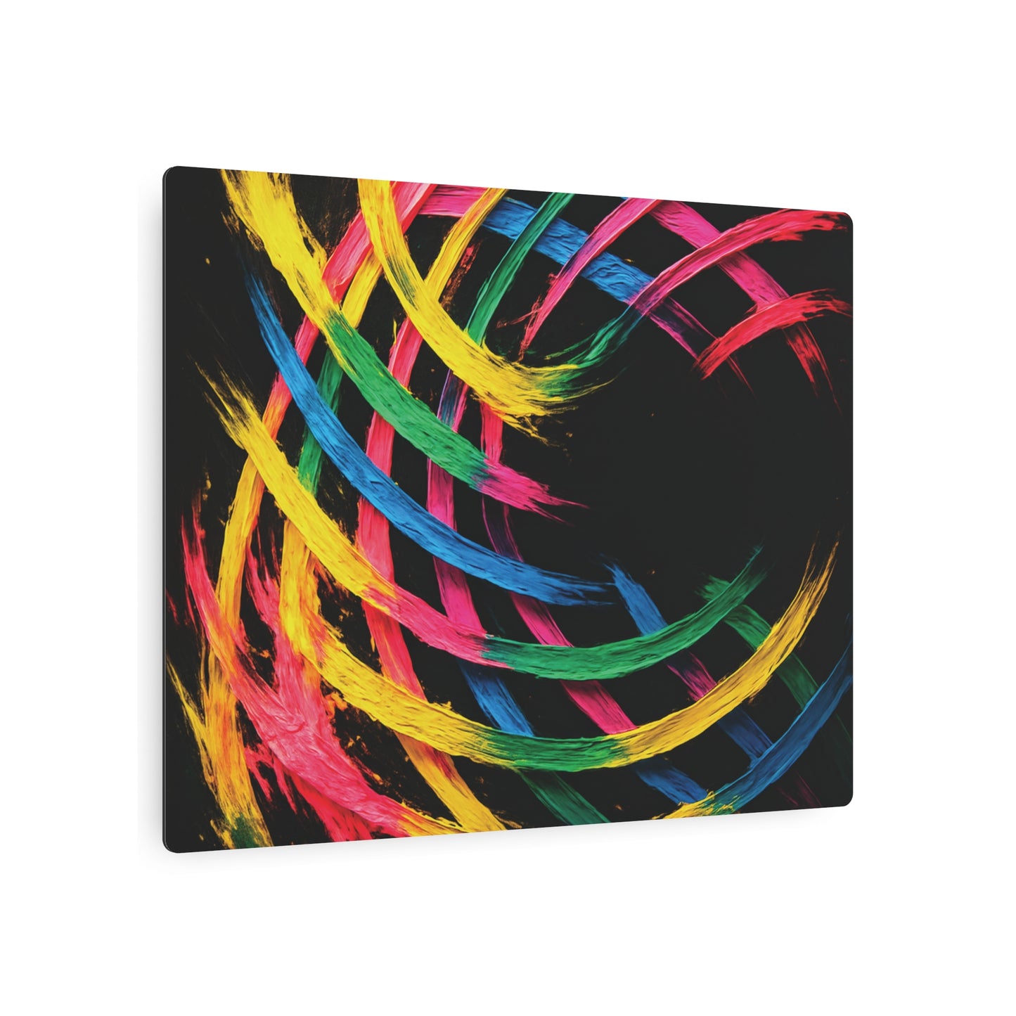 Weave Art Metal Print