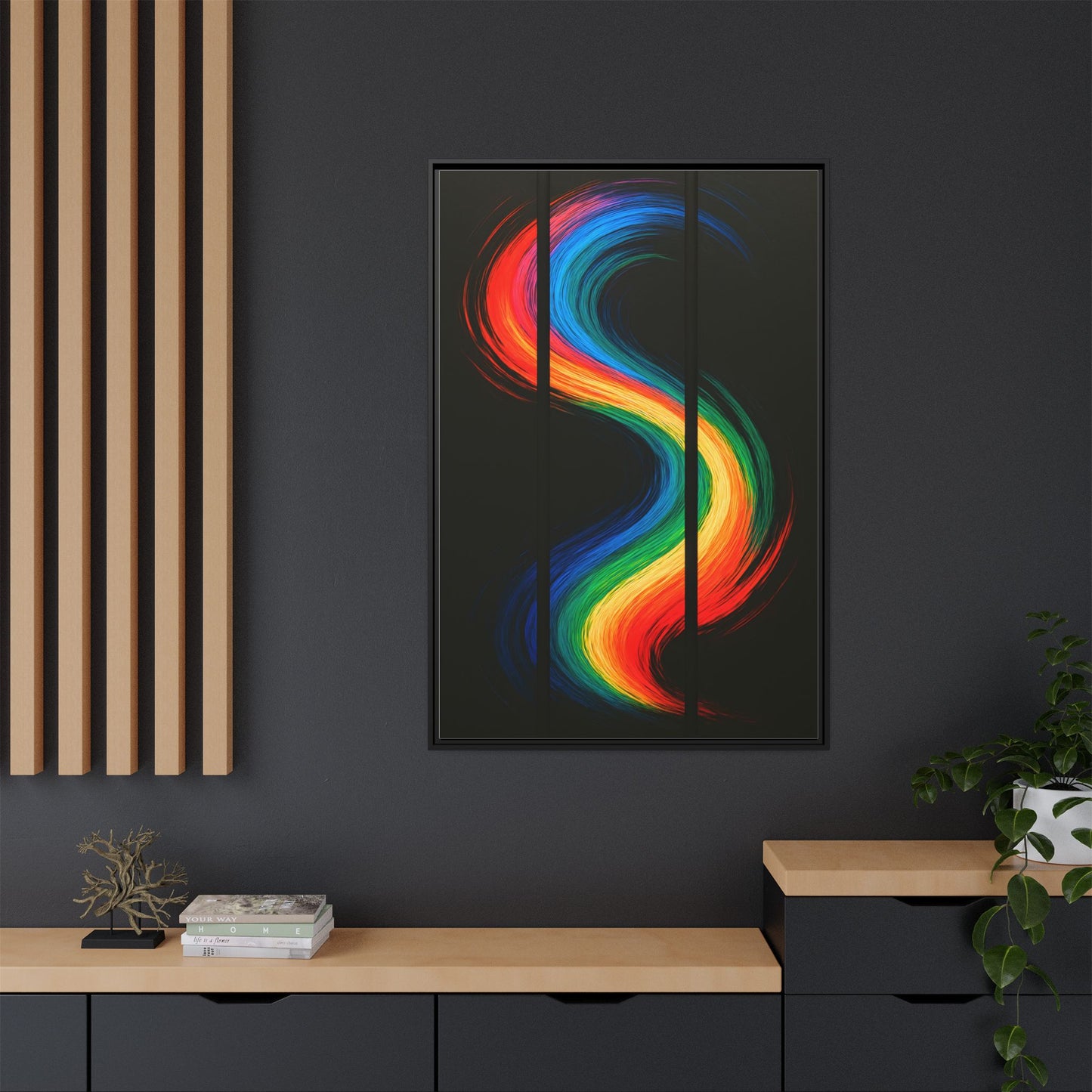 Modern Aesthetic Wall Decor - Weave Design