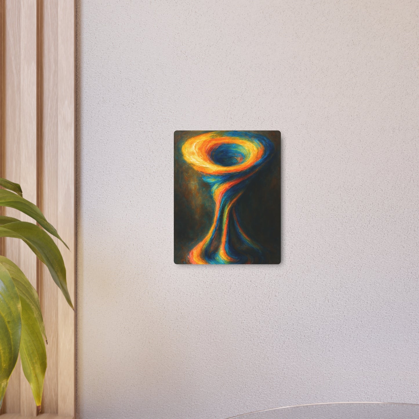 Colorful Wall Decor Metal Art - Cyclone Design