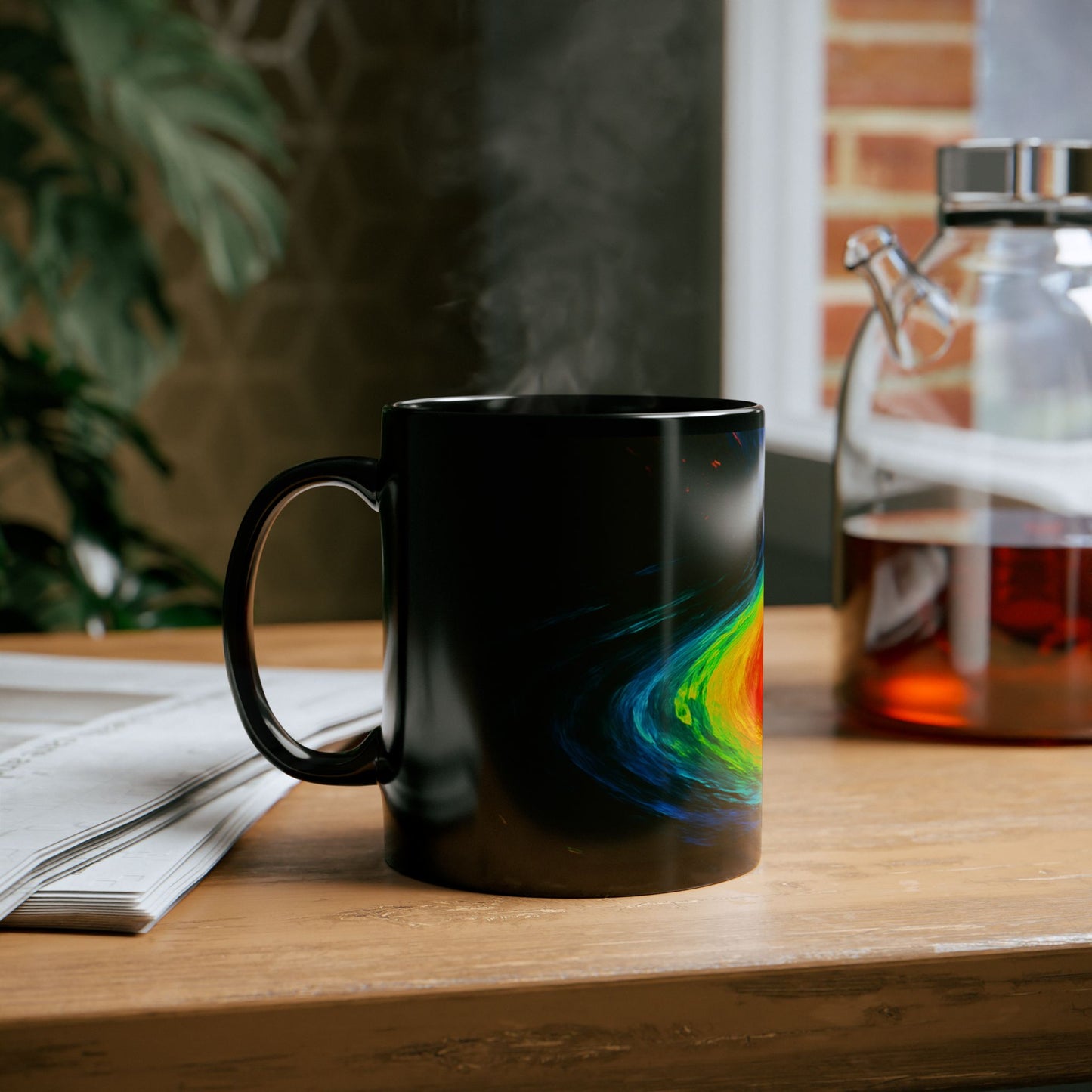 Colorful Abstract Coffee Mug - Melt Design