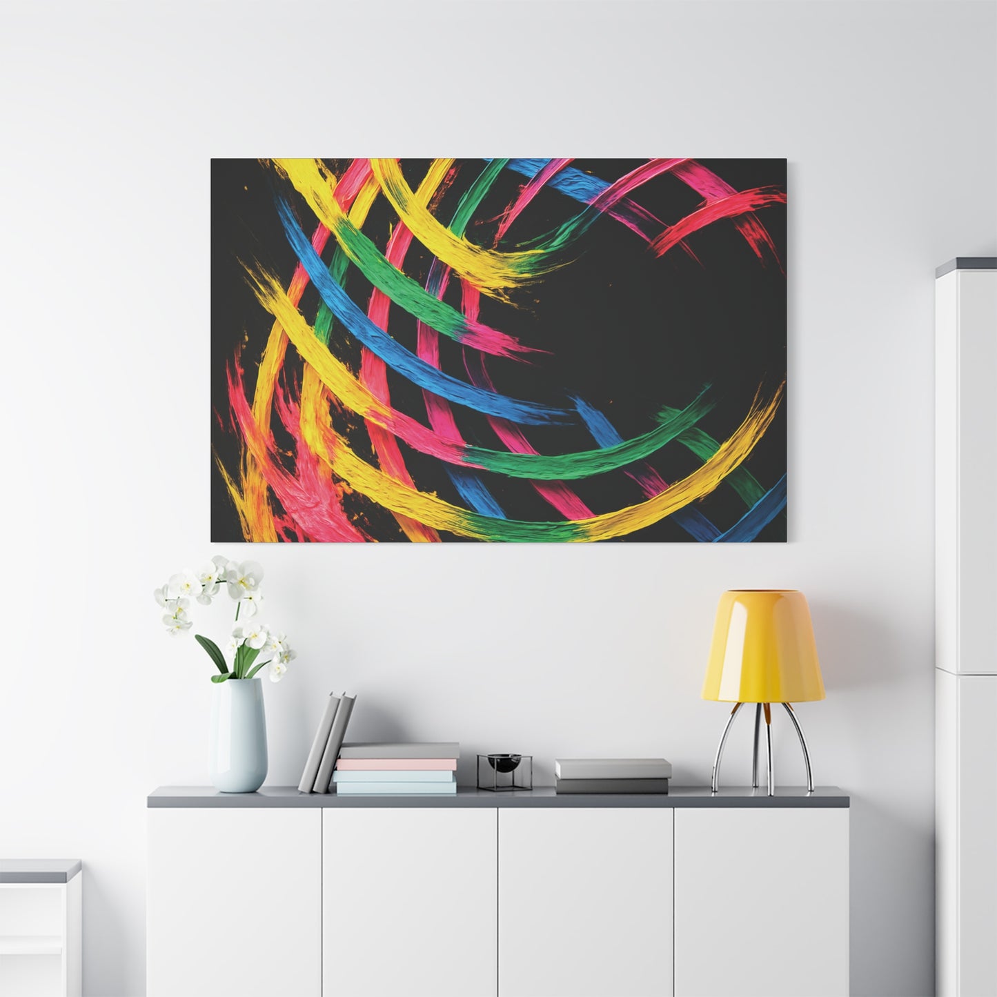 Vibrant Weave Canvas Print - 1.25