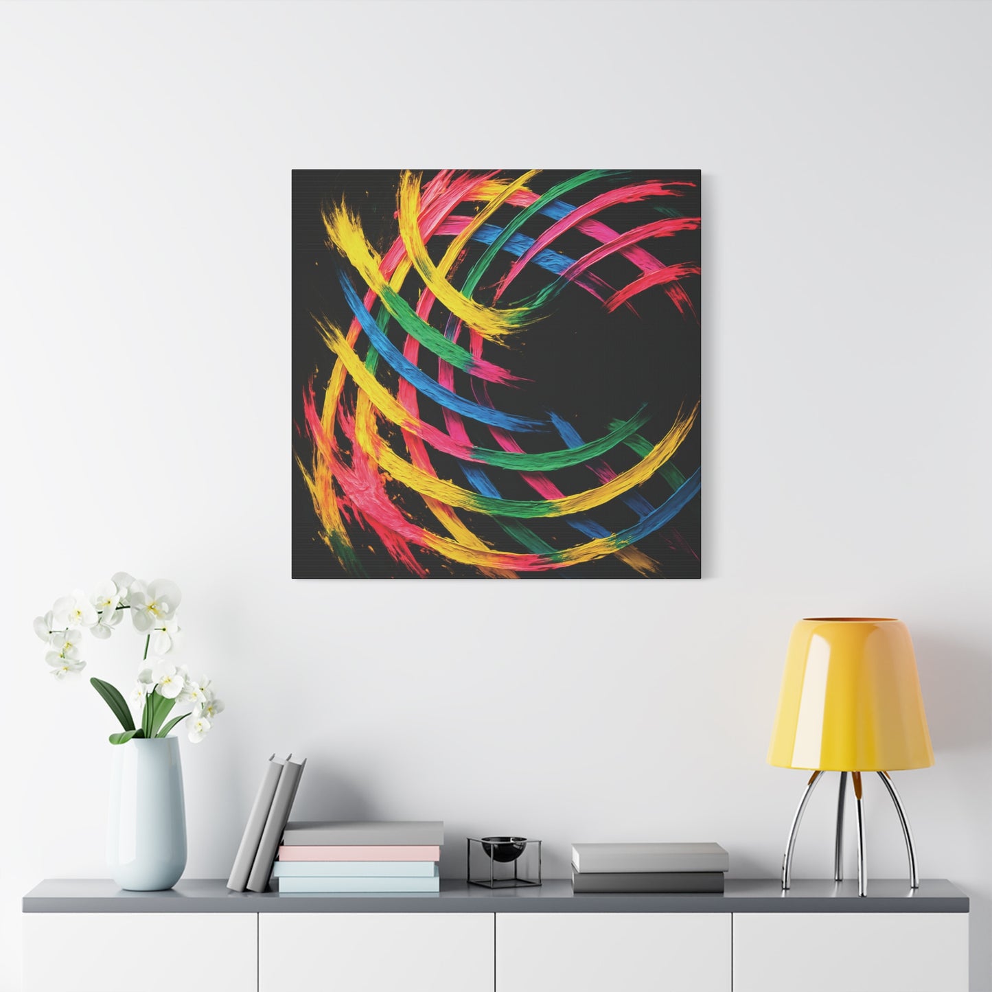 Vibrant Weave Canvas Print - 1.25