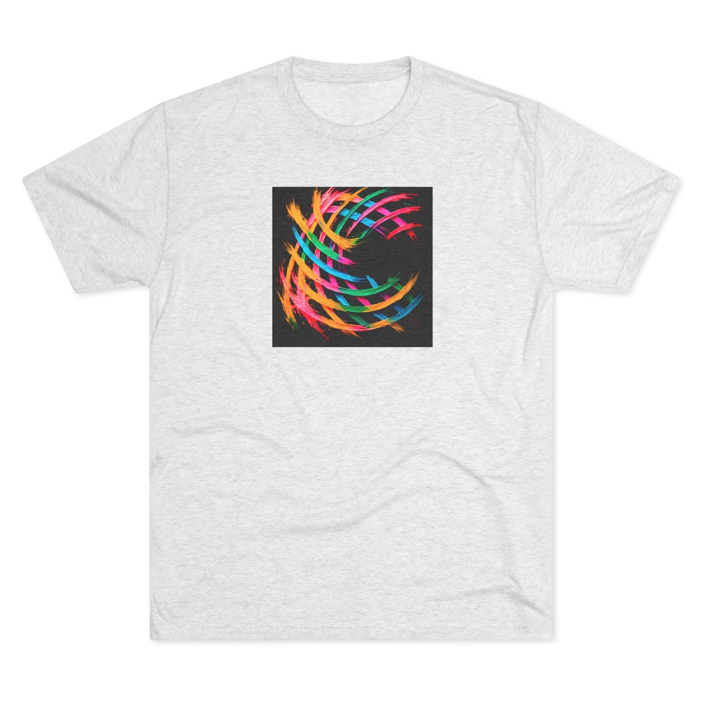 Unisex Tri-Blend Crew Tee - Weave Design