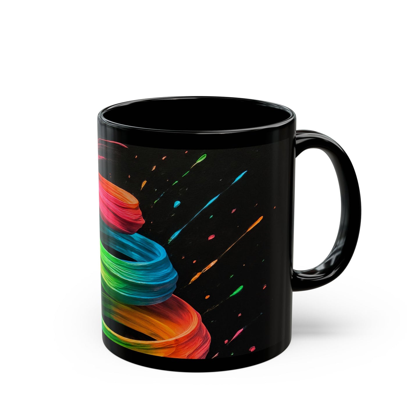 Rainbow Swirl Coffee Mug - Melt Design