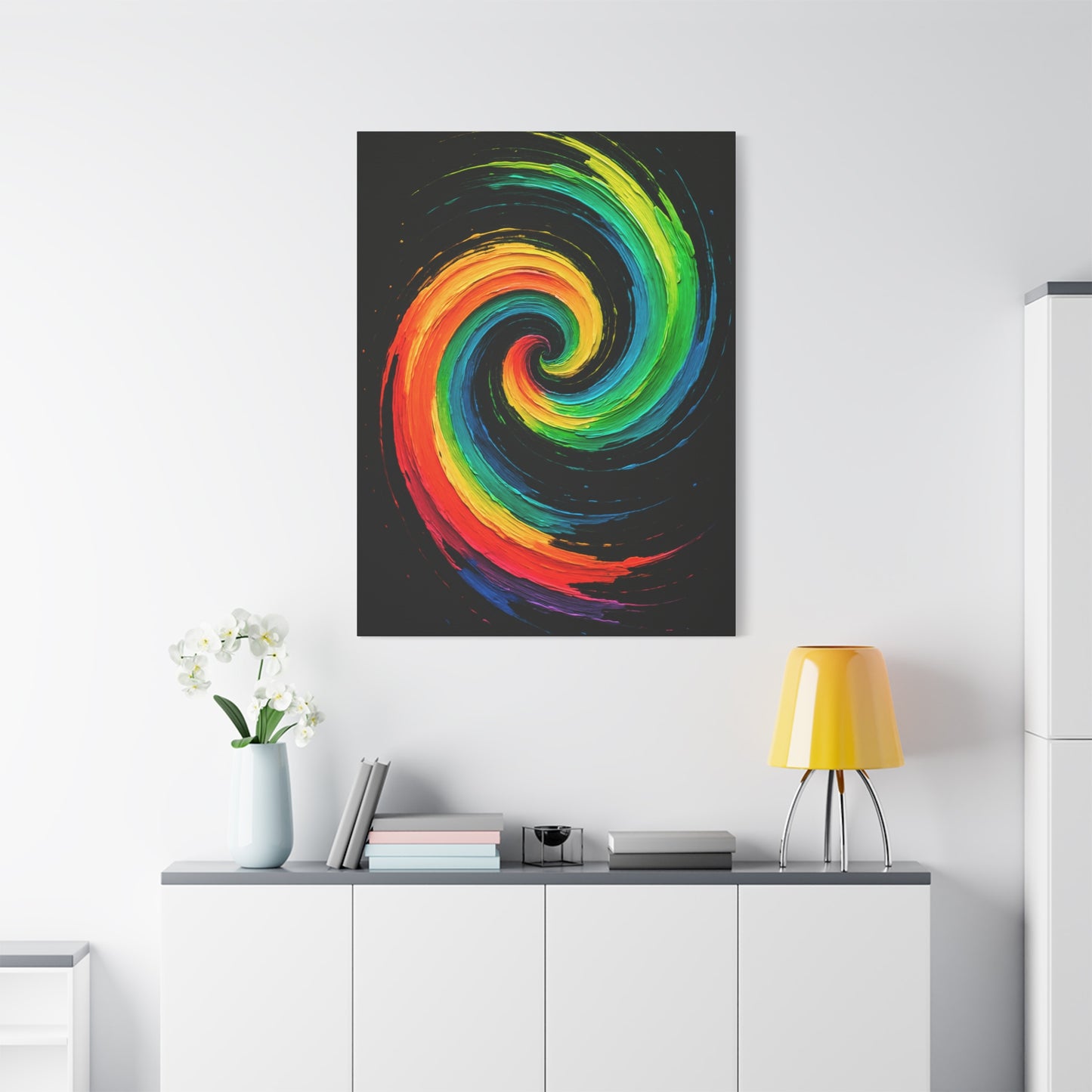 Vibrant Cyclone Canvas Art - Cyclone Design