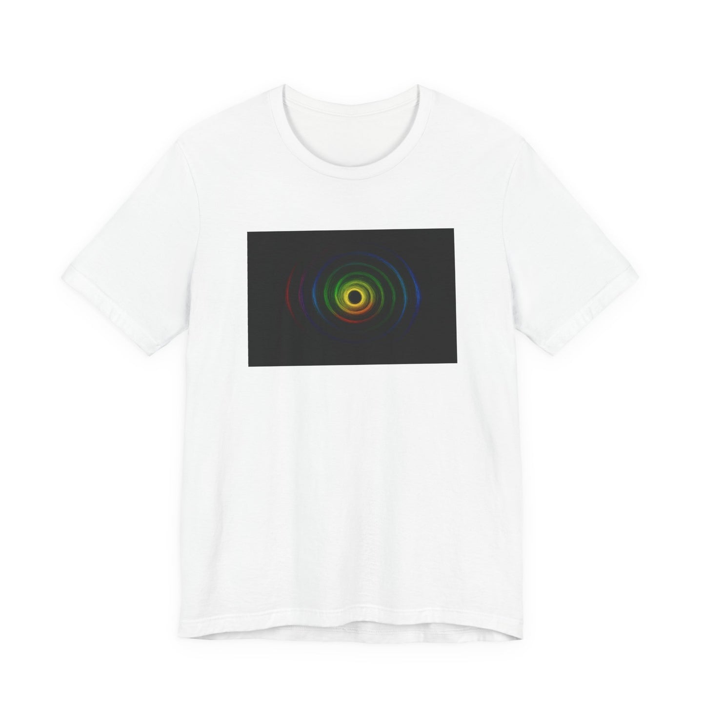 Colorful Wave Unisex Tee - Cyclone Design